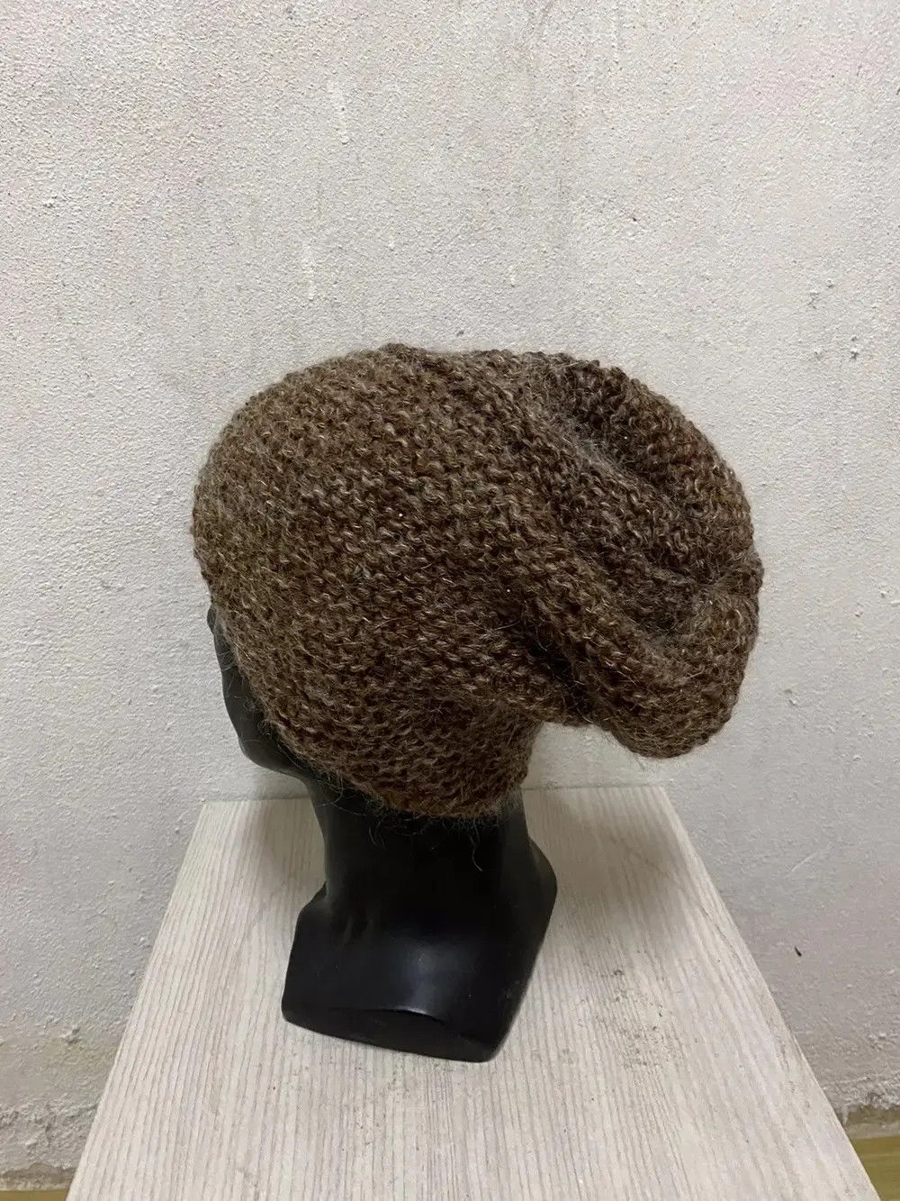 Japanese Brand Japanese Brand Rare Design Crochet Beanie Hat Size ONE SIZE - 2 Thumbnail
