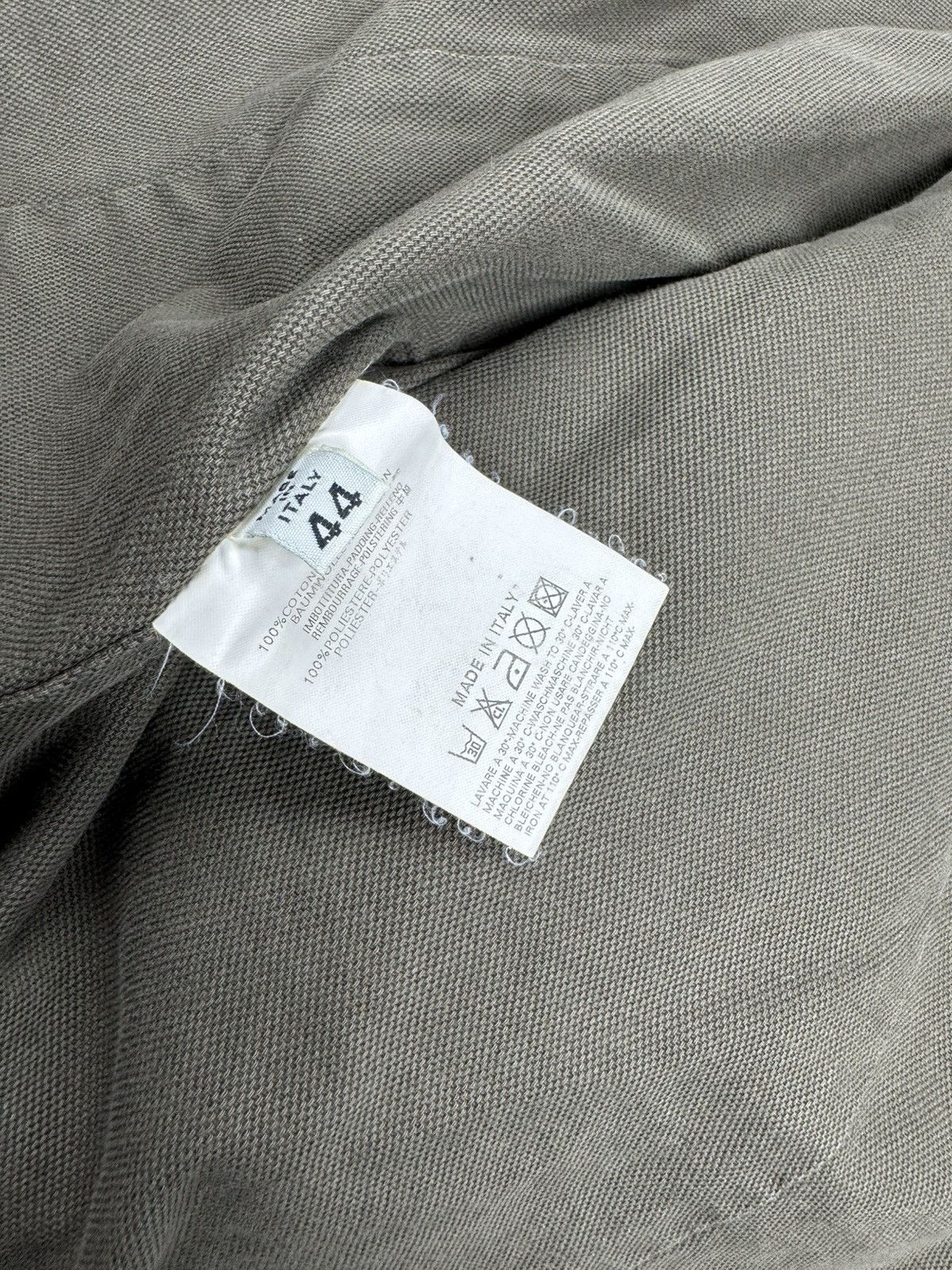 Maison Margiela Maison Margiela 90s wmns vintage olive blazer jacket size 44 Size ONE SIZE - 7 Thumbnail