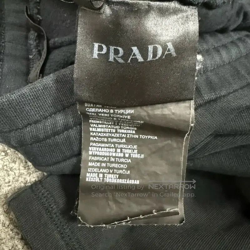 Prada Prada Black Cotton Men's Shorts. Size US 34 / EU 50 - 4 Thumbnail