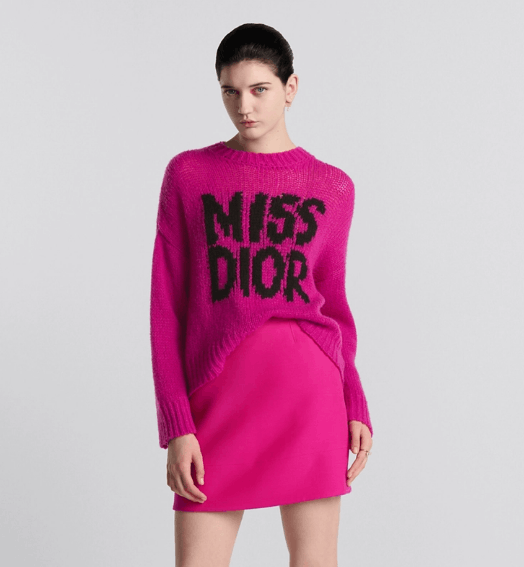 Dior o1w1db11225 451J11 Mini Skirt in Fuchsia Size 30" / US 8 / IT 44 - 5 Thumbnail