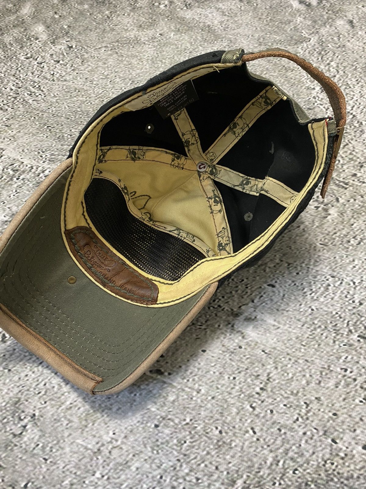 True Religion True Religion hat vintage cap Y2K khaki black brown Size ONE SIZE - 3 Thumbnail