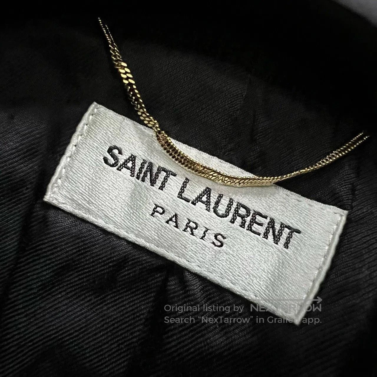Saint Laurent Paris Saint Laurent Maroon Baseball Jacket. Size US XXS / EU 40 - 4 Thumbnail