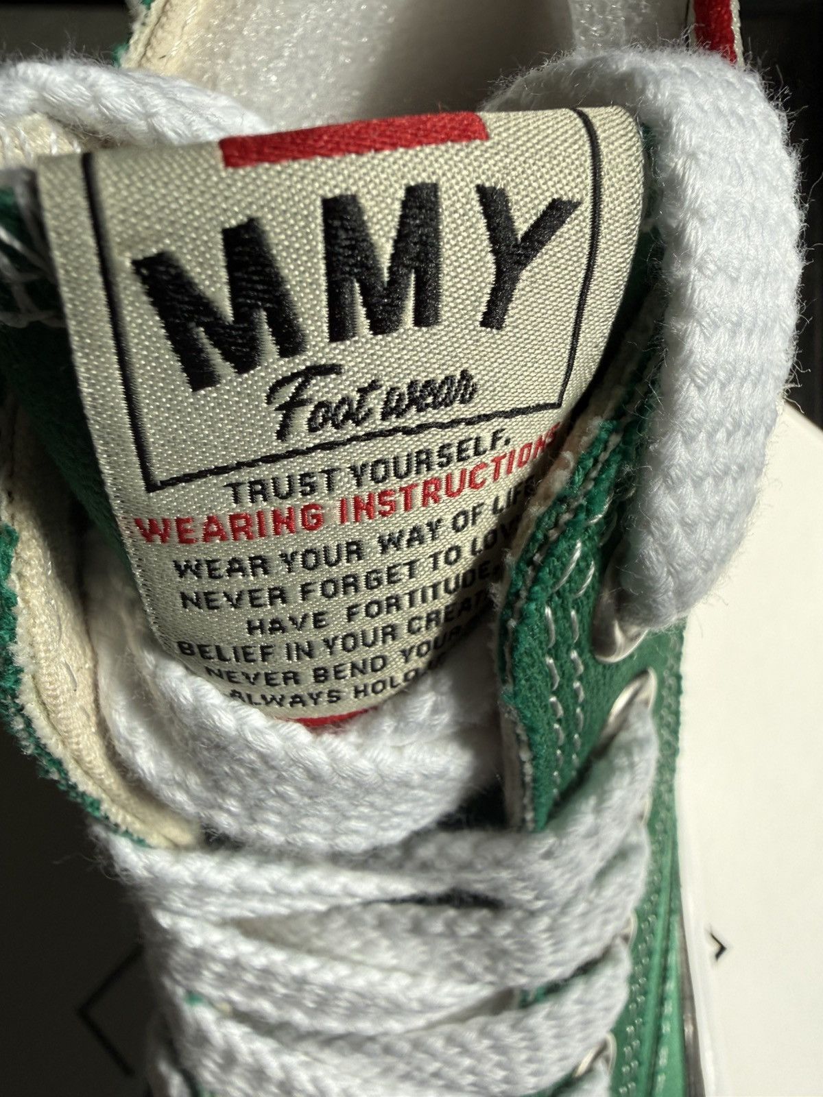 Maison MIHARA YASUHIRO maison mihara yasuhiro high top sneakers Green Size US 10 / EU 43 - 10 Thumbnail
