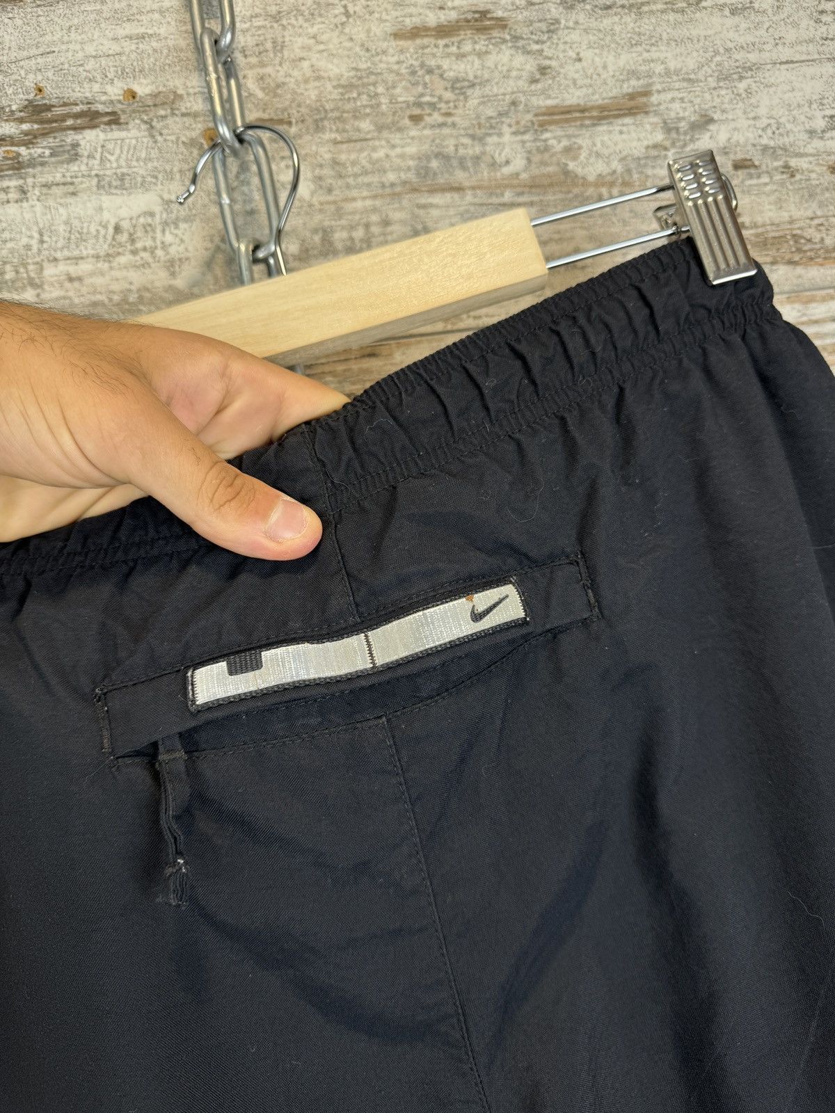 Nike Mens Vintage Nike Cargo drill pants sweatpants y2k swoosh Size US 30 / EU 46 - 12 Thumbnail