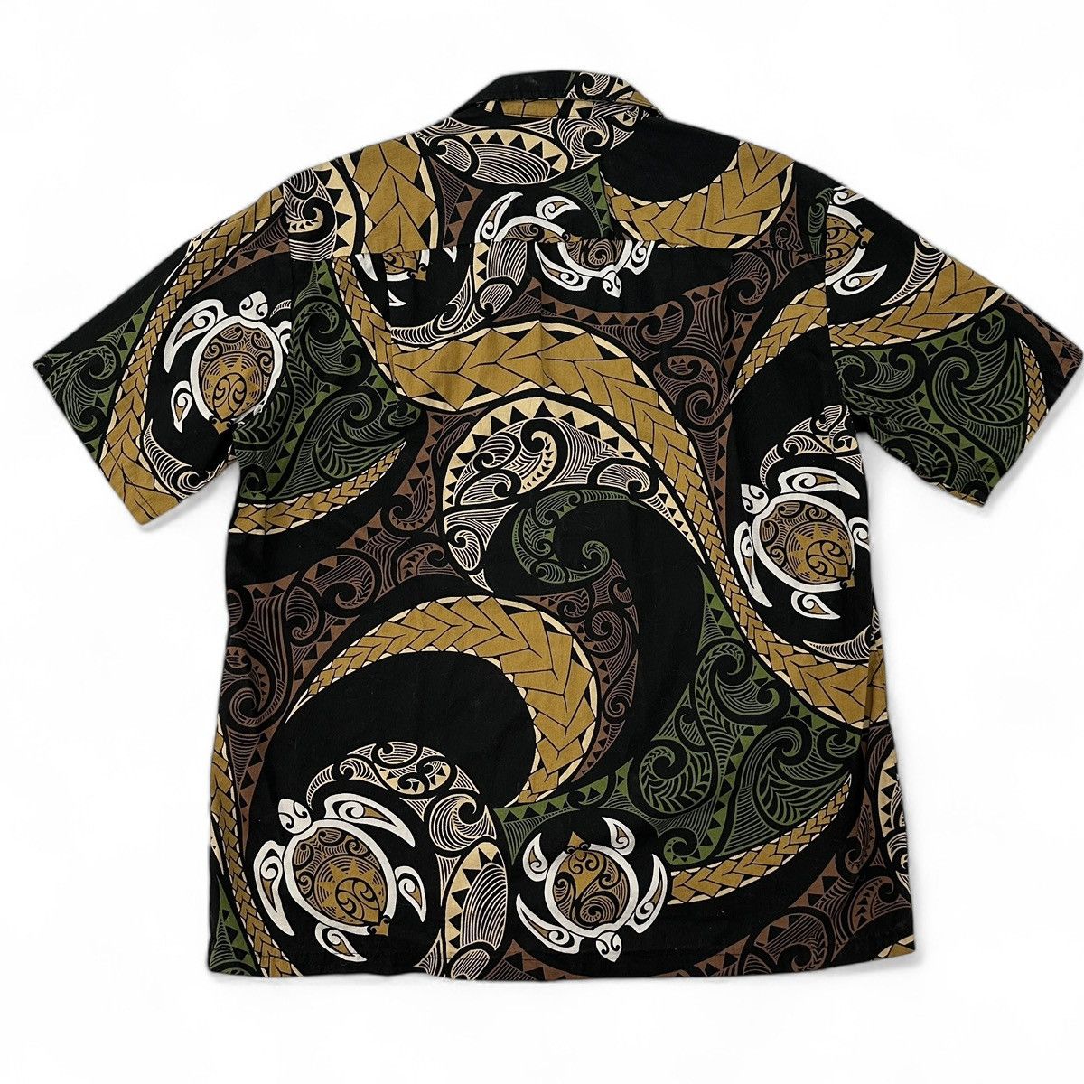 Other Vintage Hawaii Turtle Tiki Tribal Tropical Vacation Resort Size US L / EU 52-54 / 3 - 2 Thumbnail