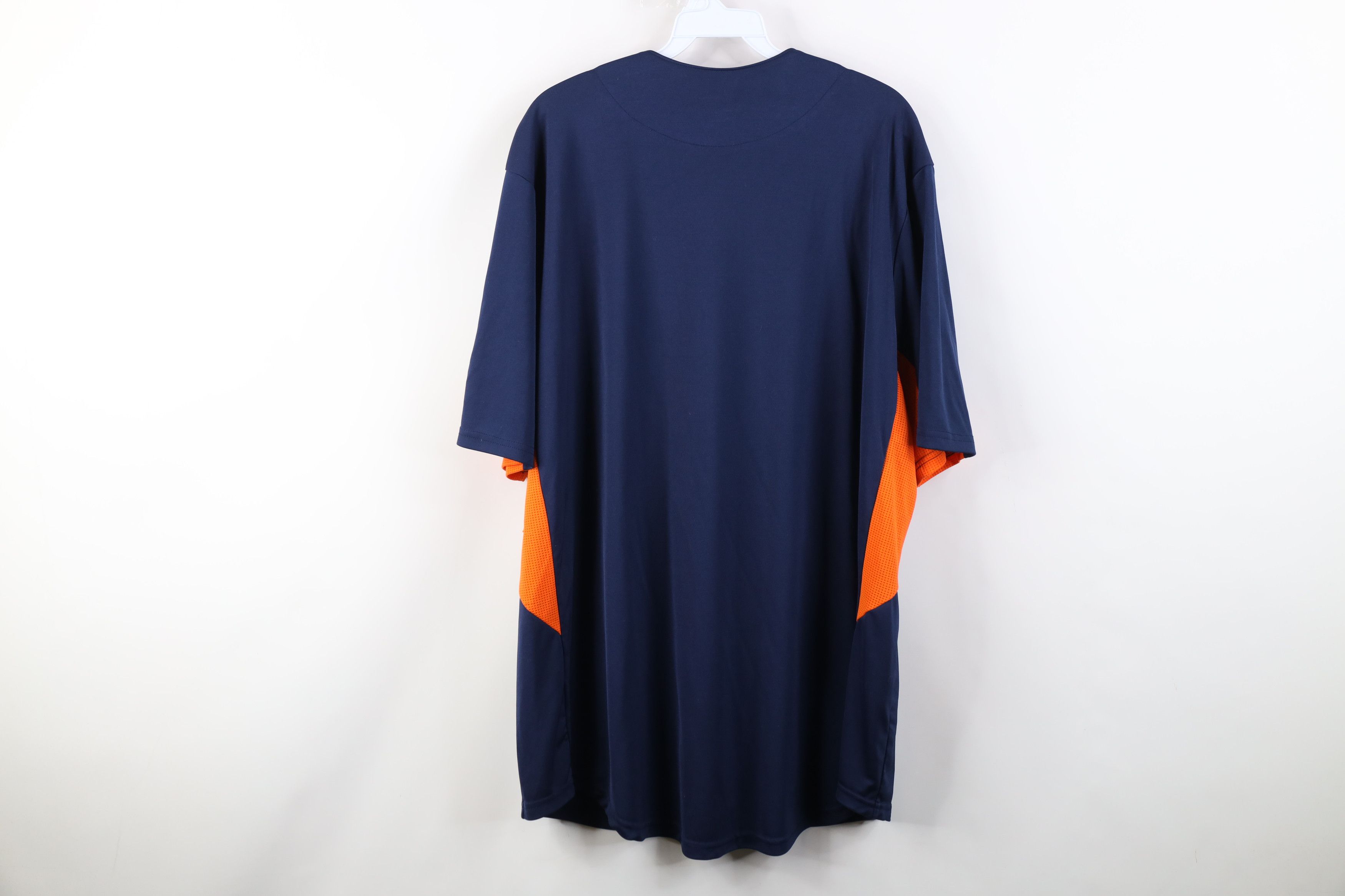 Vintage Vintage Y2K Script Detroit Tigers Baseball Jersey Blue Size US XL / EU 56 / 4 - 14 Thumbnail