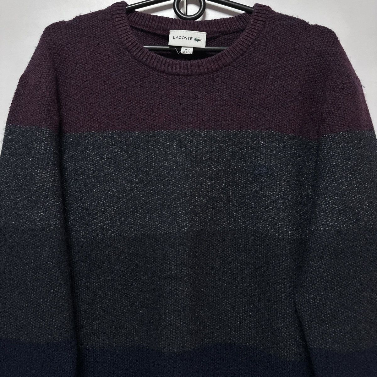 Lacoste Lacoste wool sweater Size US L / EU 52-54 / 3 - 6 Thumbnail
