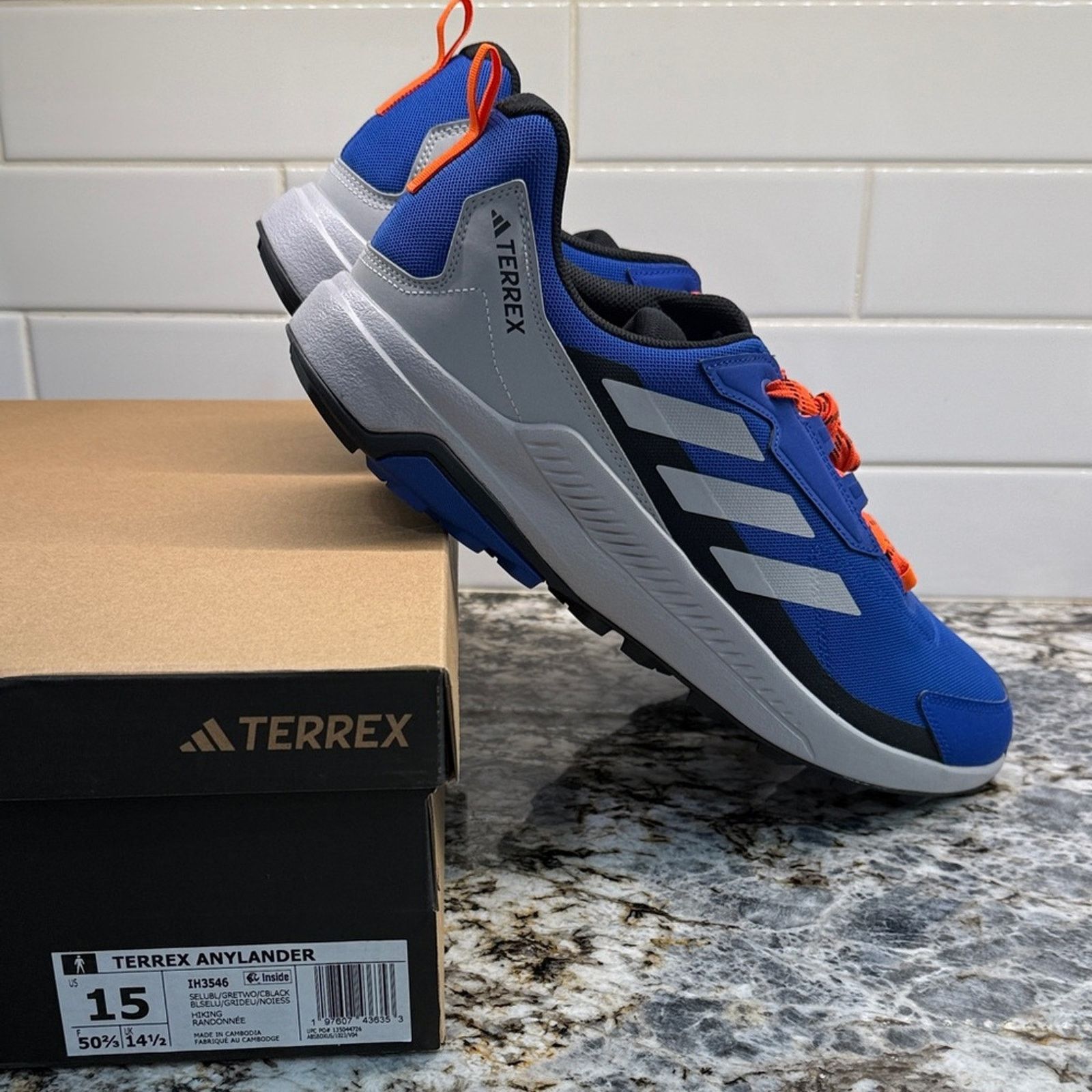 Adidas adidas Terrex Anylander Semi Lucid Blue SZ 15 Size US 15 / EU 48 - 2 Thumbnail