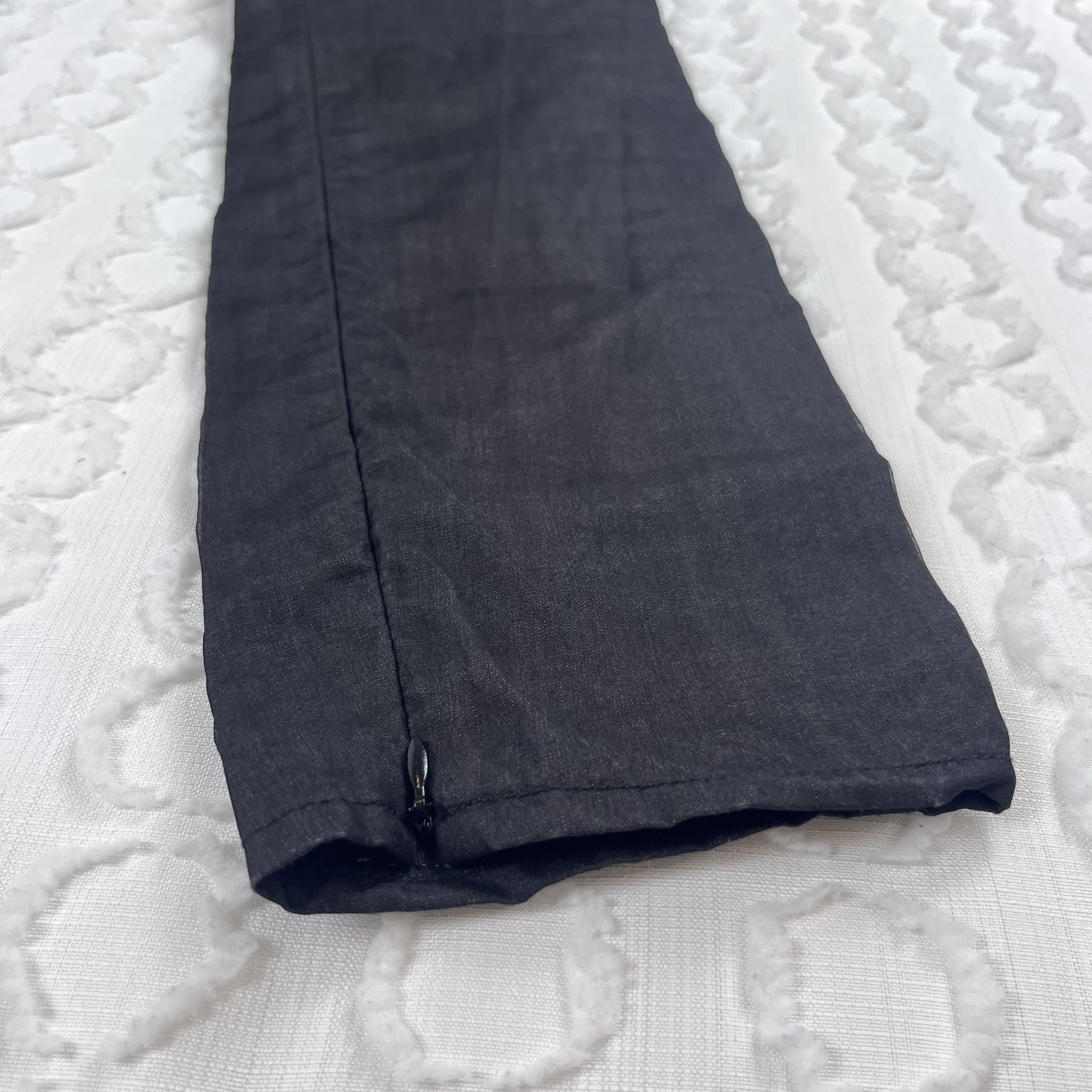 Chanel Chanel SS07 Runway Look 29 High-waisted Black Trousers Size 27" / US 4 / IT 40 - 12 Thumbnail
