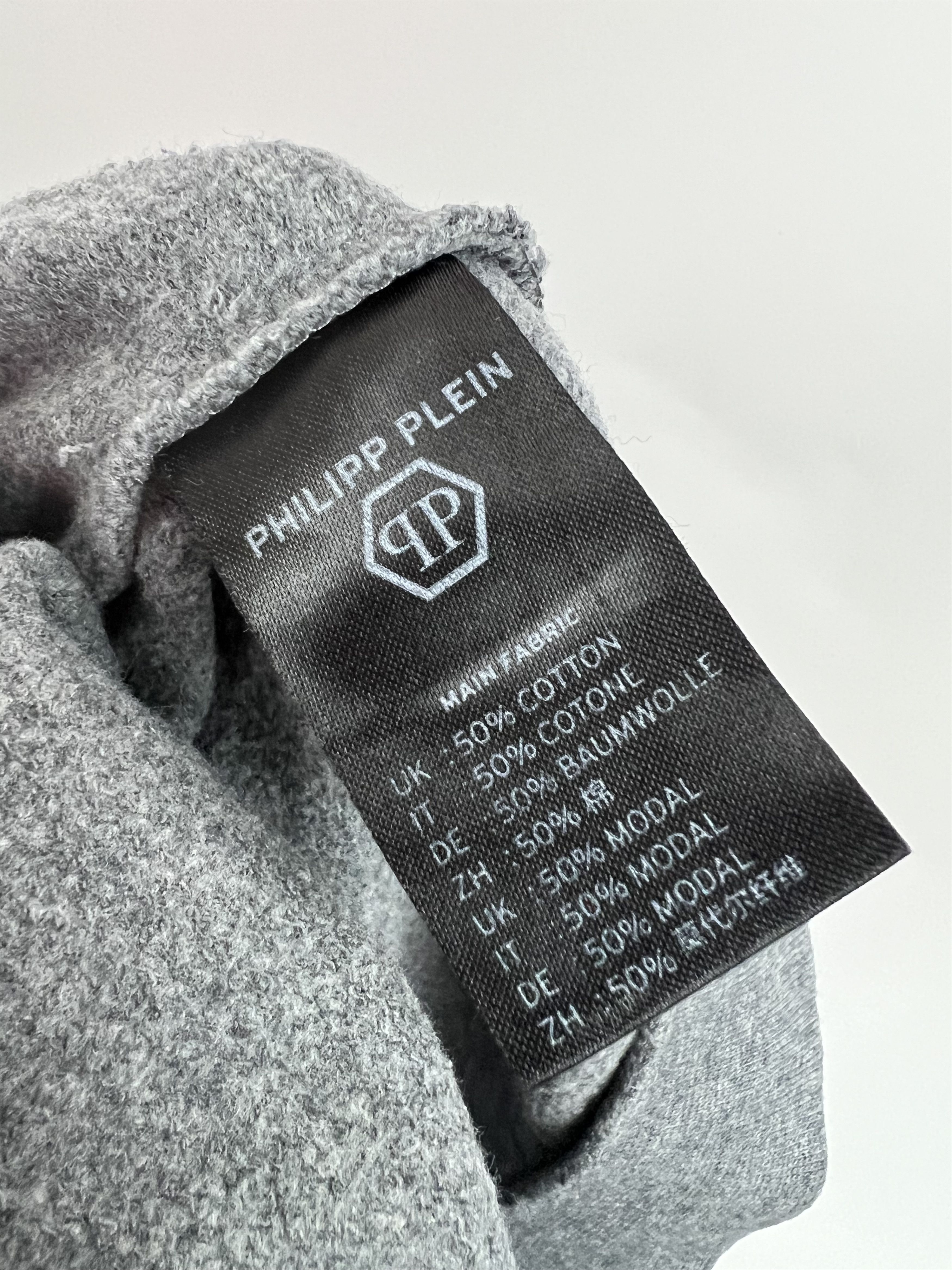 Philipp Plein Philipp Plein Women's Gray Sweathirt Size S Size S / US 4 / IT 40 - 12 Thumbnail