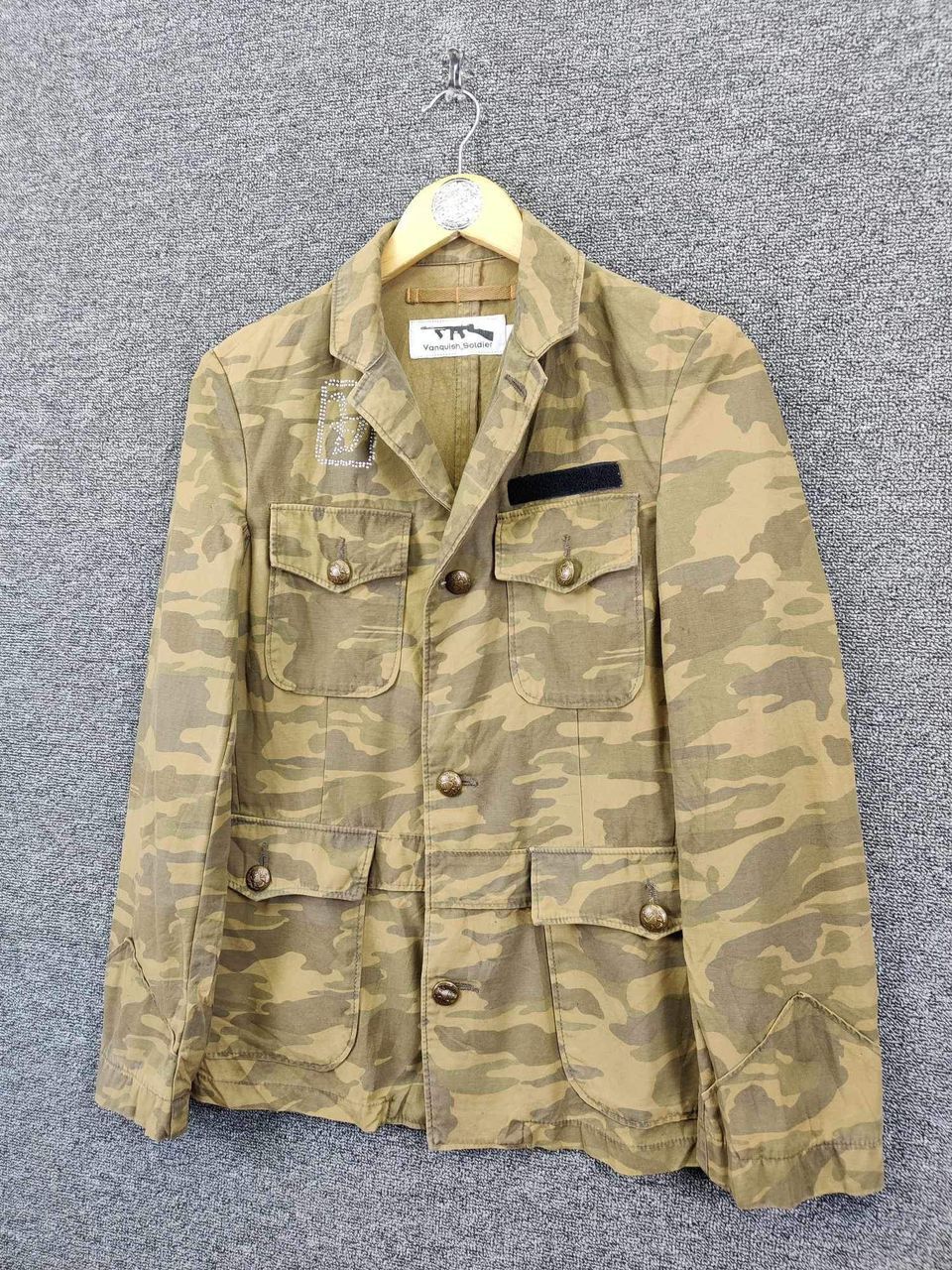 Vanquish Vanquish Soldier Camouflage Military Jacket Size US M / EU 48-50 / 2 - 2 Thumbnail