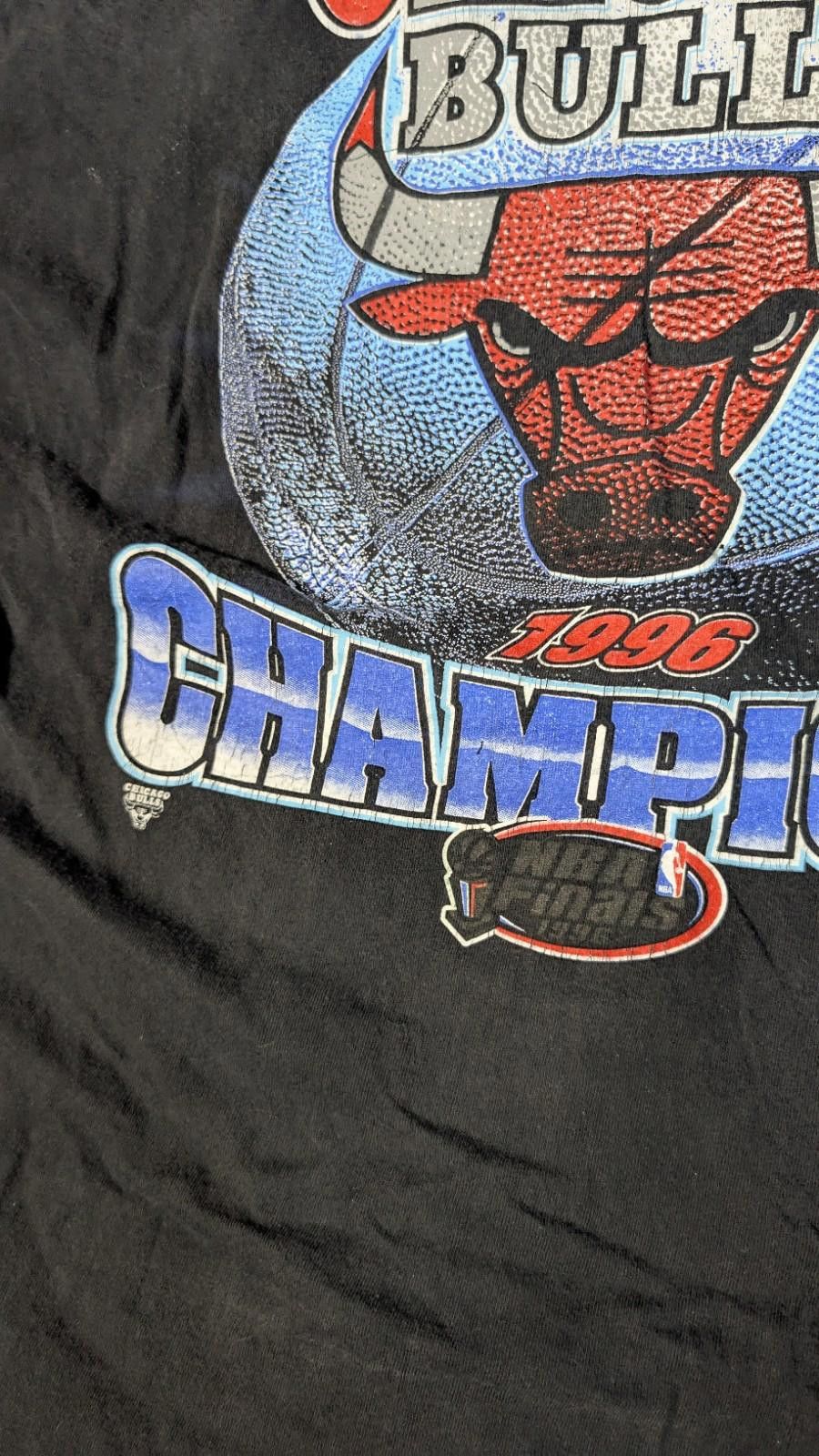 Other Vintage 1996 Accord Chicago Bulls NBA Finals Champions XL Size ONE SIZE - 4 Thumbnail