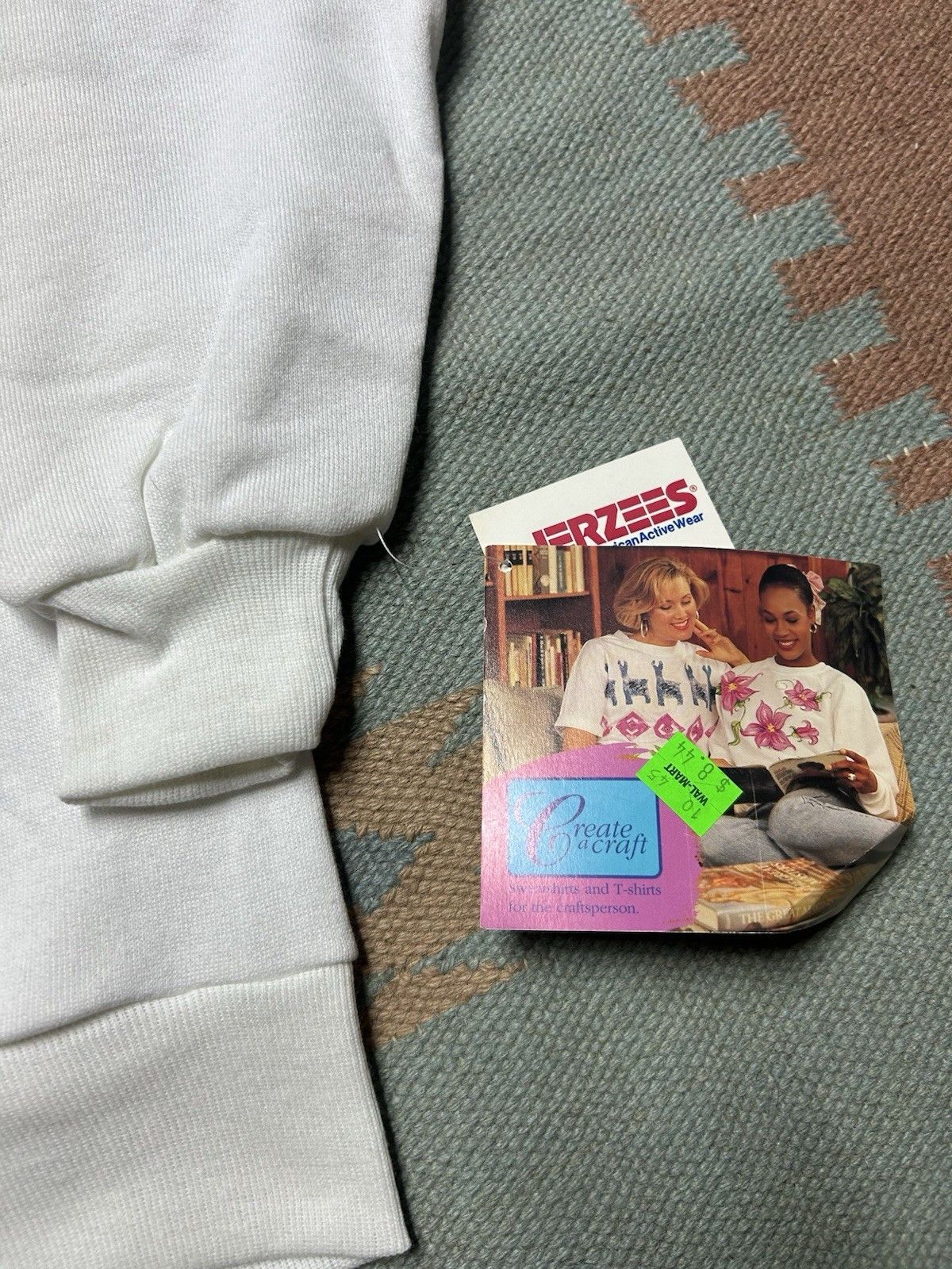 Vintage NEW 80s sweatshirt Jerzees Russell blank DEADSTOCK NWT XXL Size US XXL / EU 58 / 5 - 2 Thumbnail