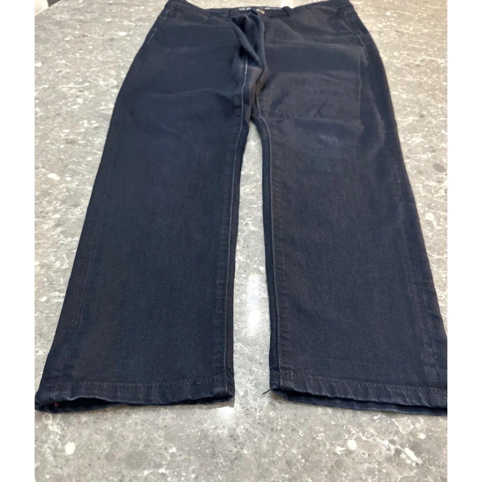 Parasuco Parasuco Denim Legend Jeans Womens Tag Size 28 Dark Blue 5-Pocket Bootcut Inseam 26.5in Regular Rise Low 6.5-8.5in Cotton Blend Denim Size 28" / US 6 / IT 42 - 2 Thumbnail