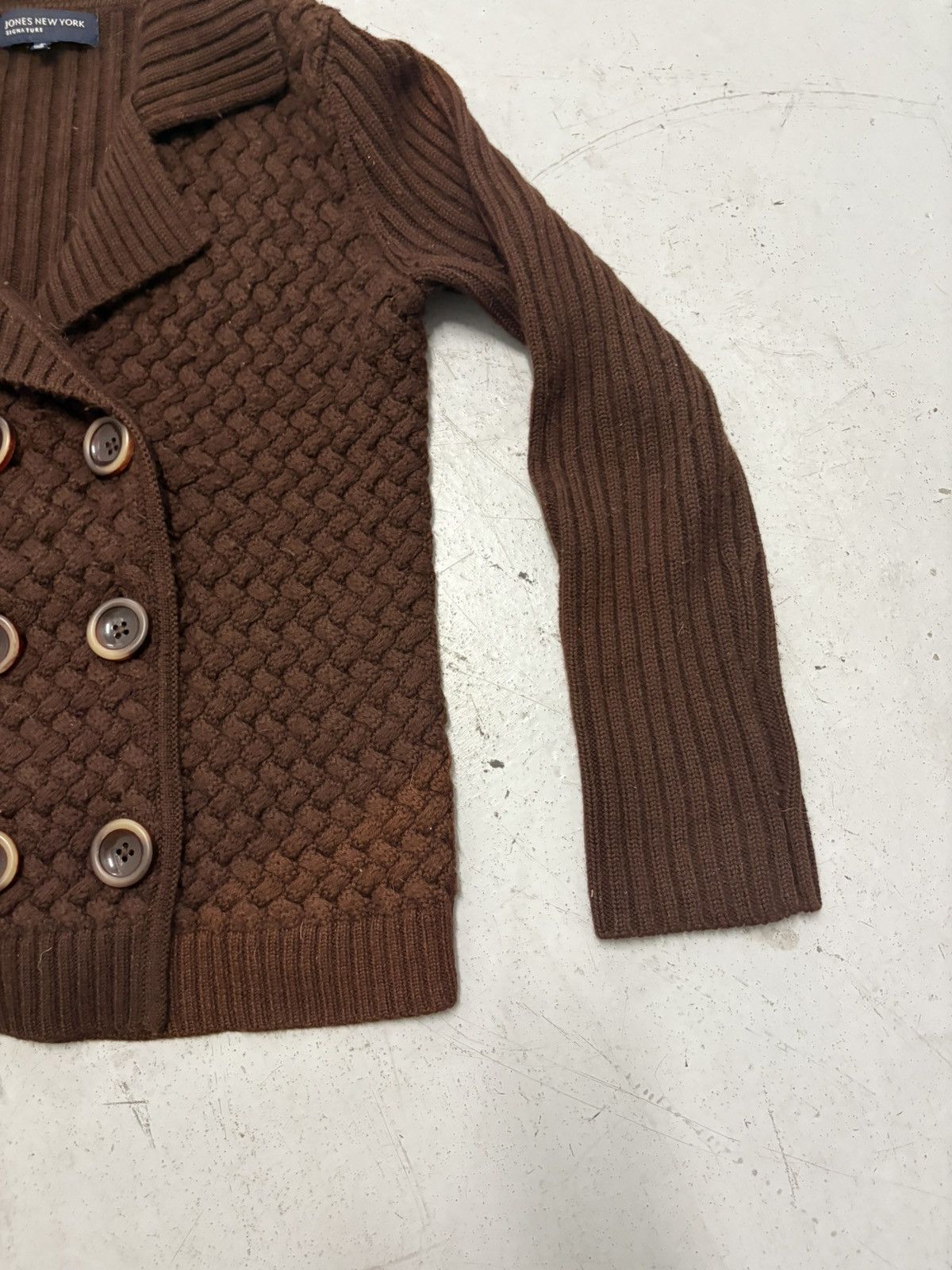 Jones New York Warm And Formal Ladies’ Cardigan In Rich Cinnamon Size S / US 4 / IT 40 - 4 Thumbnail