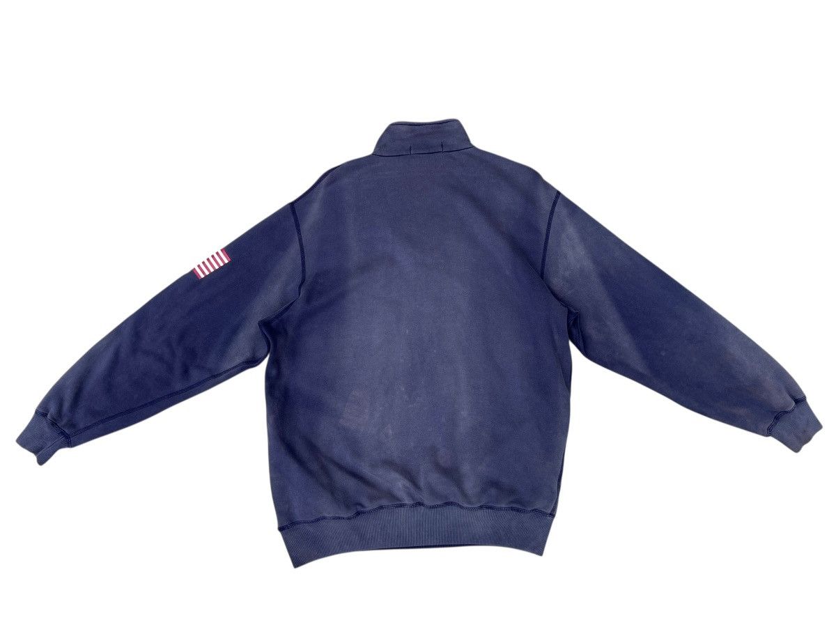 Polo Ralph Lauren Trashed 90s Polo Ralph Lauren Sun Faded Pull Over Sweatshirt Size US L / EU 52-54 / 3 - 14 Thumbnail