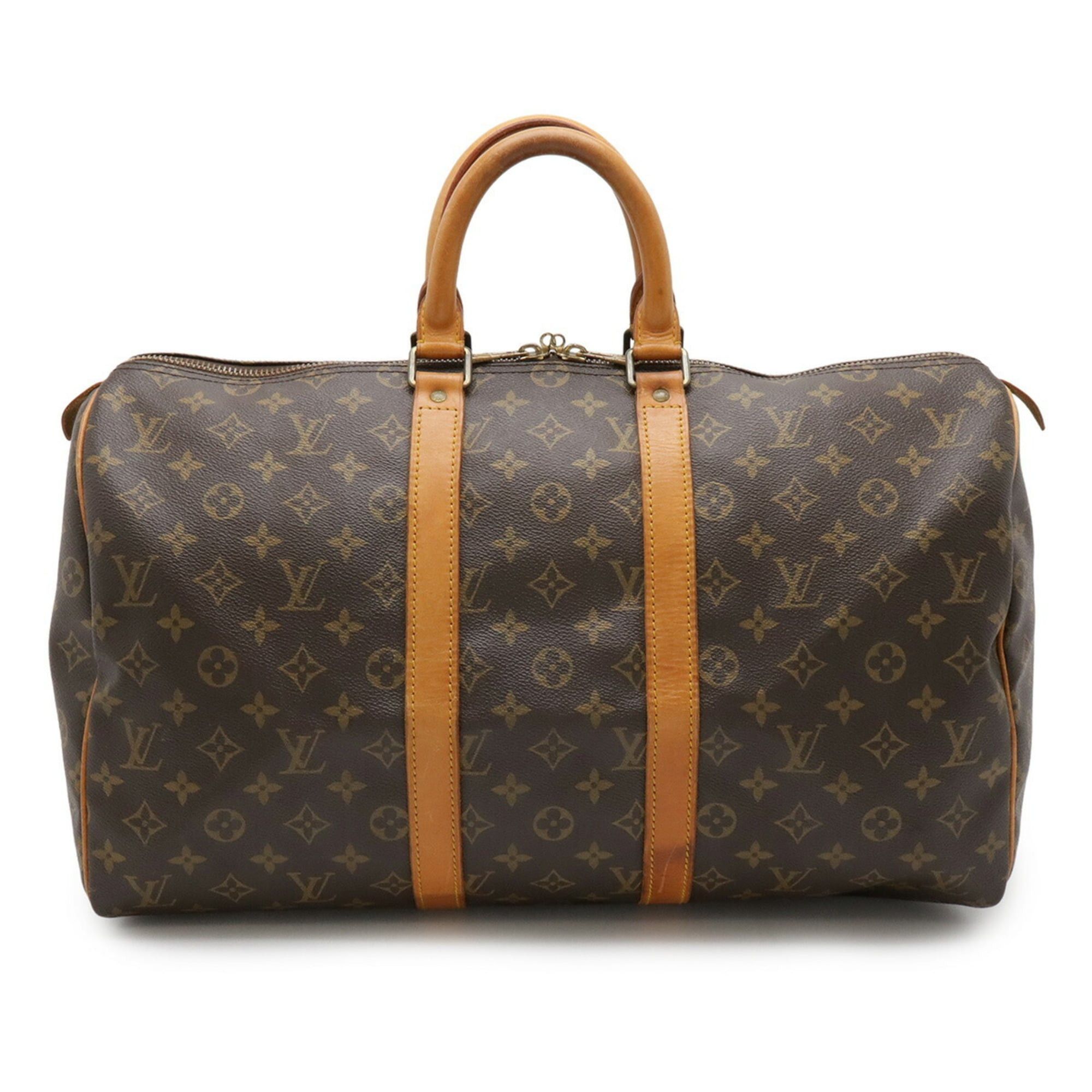 LOUIS VUITTON Monogram Keepall 45 Boston Bag Handbag Travel Bag M41428