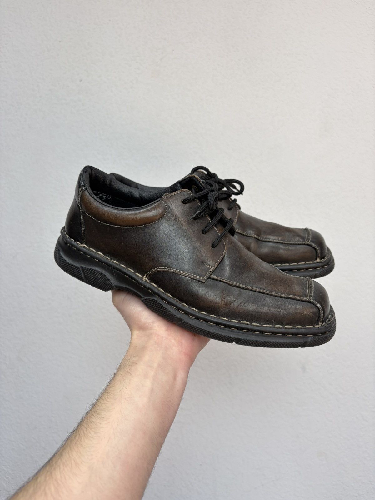 A.S.98 Vintage Italian AS 98 Rick Owens Style Leather Biker Boots Size US 8 / EU 41 - 1 Thumbnail