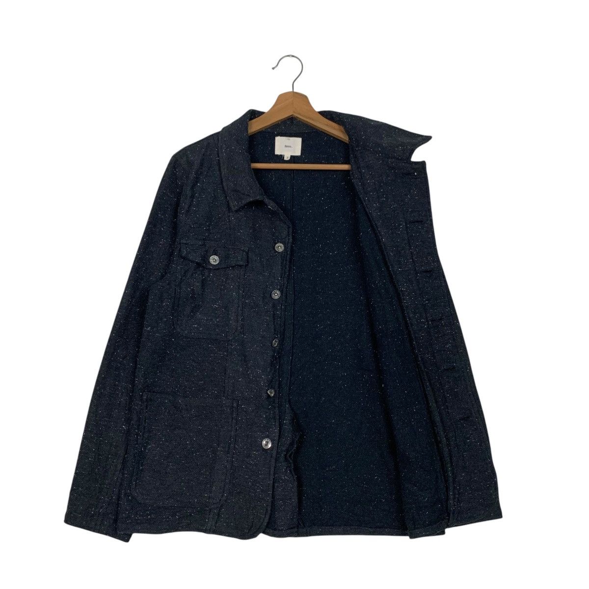 Japanese Brand REVO Neppy Cotton Chore Jacket Work Shirt Jacket #2810-C127 Size US S / EU 44-46 / 1 - 8 Thumbnail