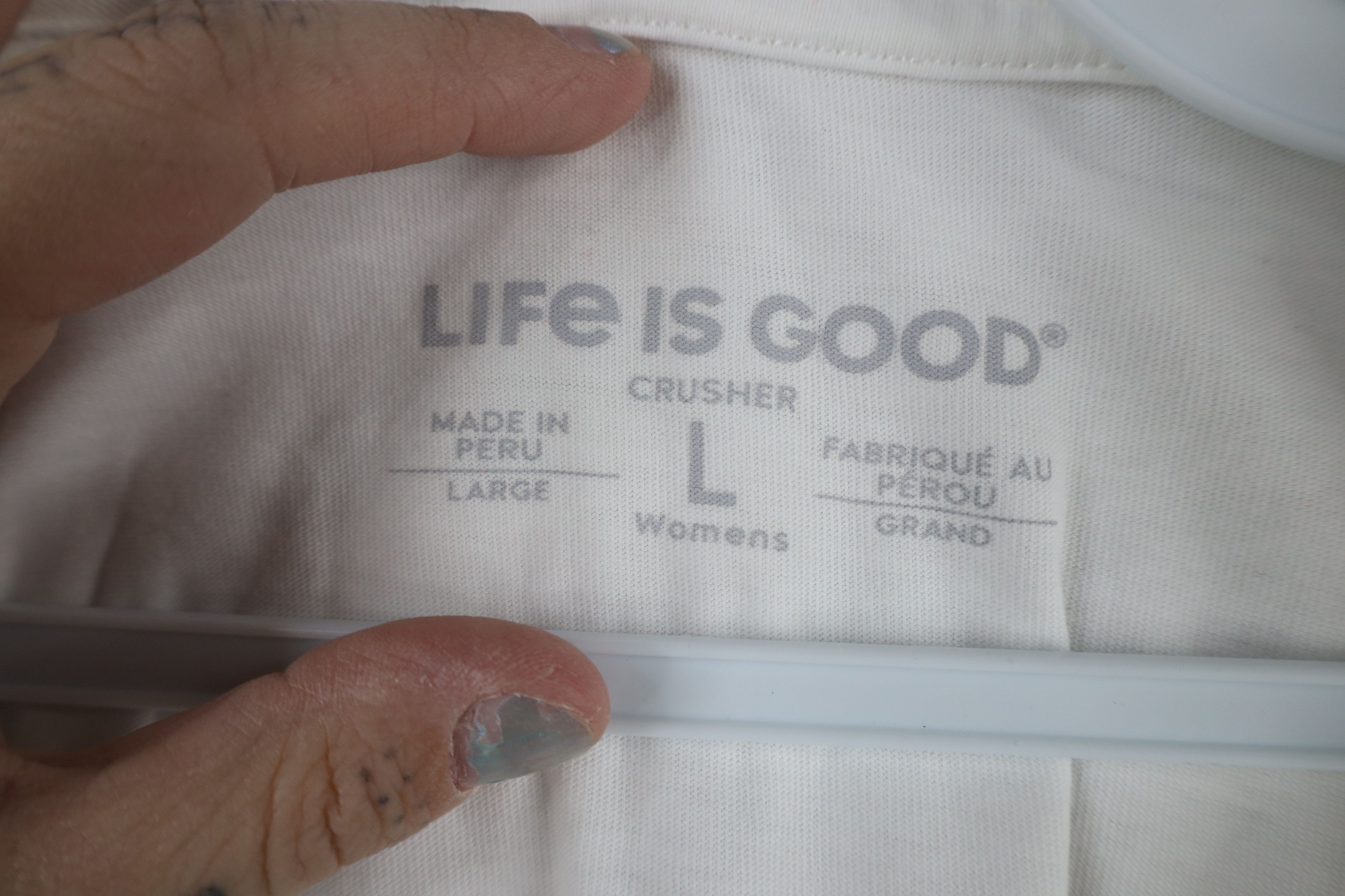 Life is Good × Vintage Life Is Good Crusher Rainbow Flower Short Sleeve T-Shirt Size L / US 10 / IT 46 - 7 Thumbnail