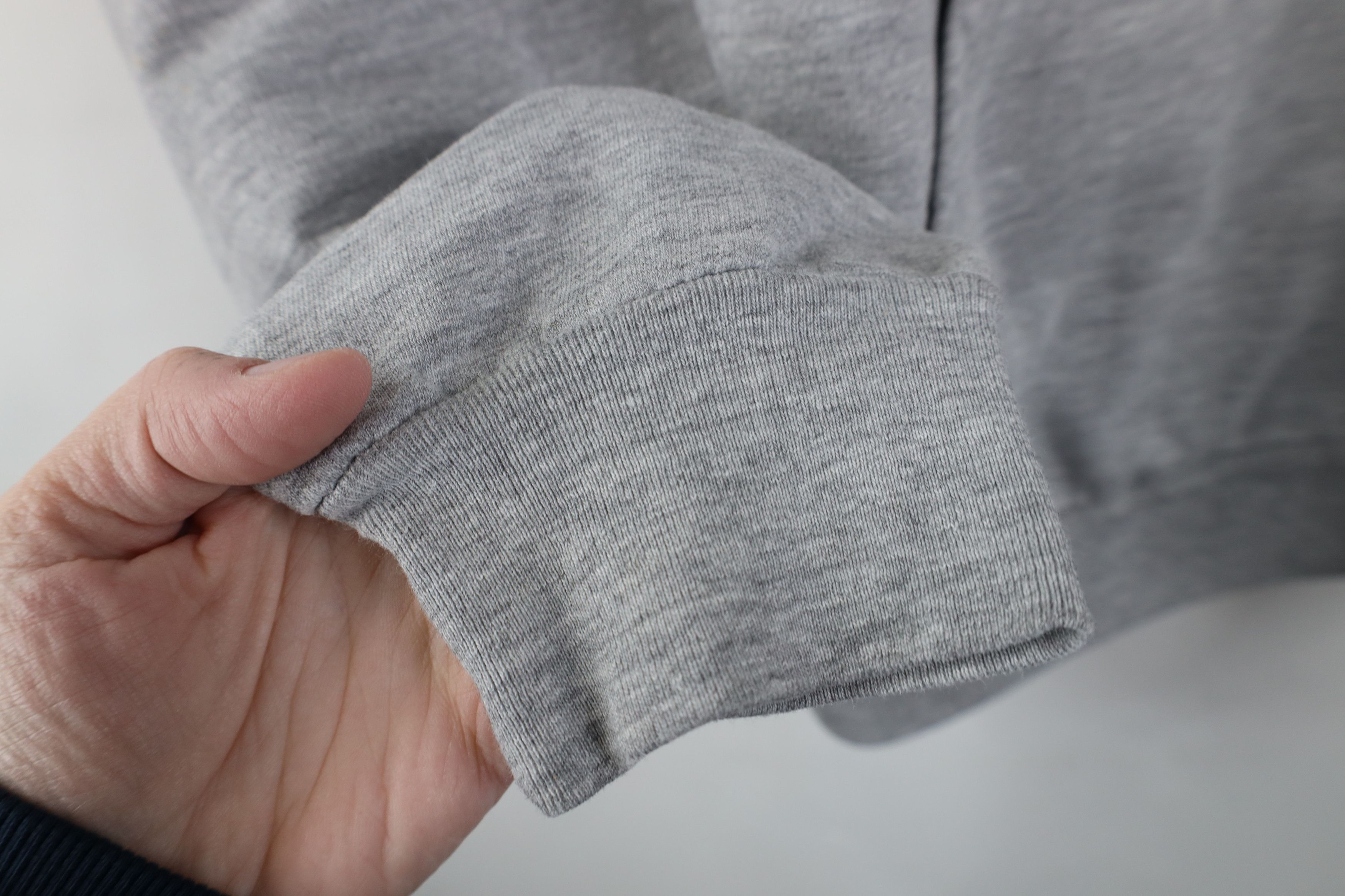 Vintage Vintage 90s University of Michigan Hoodie Sweatshirt Gray Size US S / EU 44-46 / 1 - 8 Thumbnail