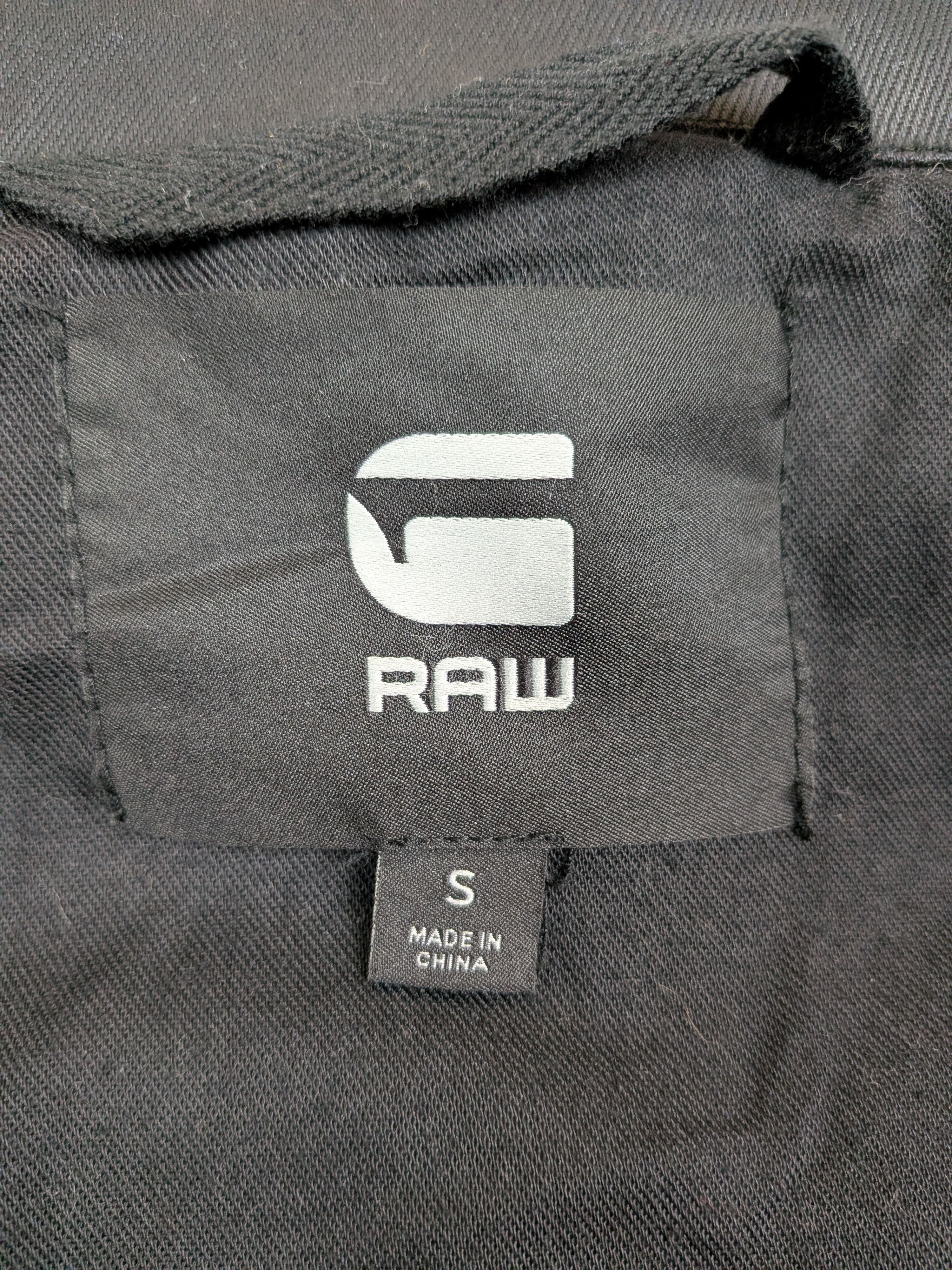G-Star G-Star Raw Garber Coated Denim Trench Coat Black S M Size US S / EU 44-46 / 1 - 13 Thumbnail