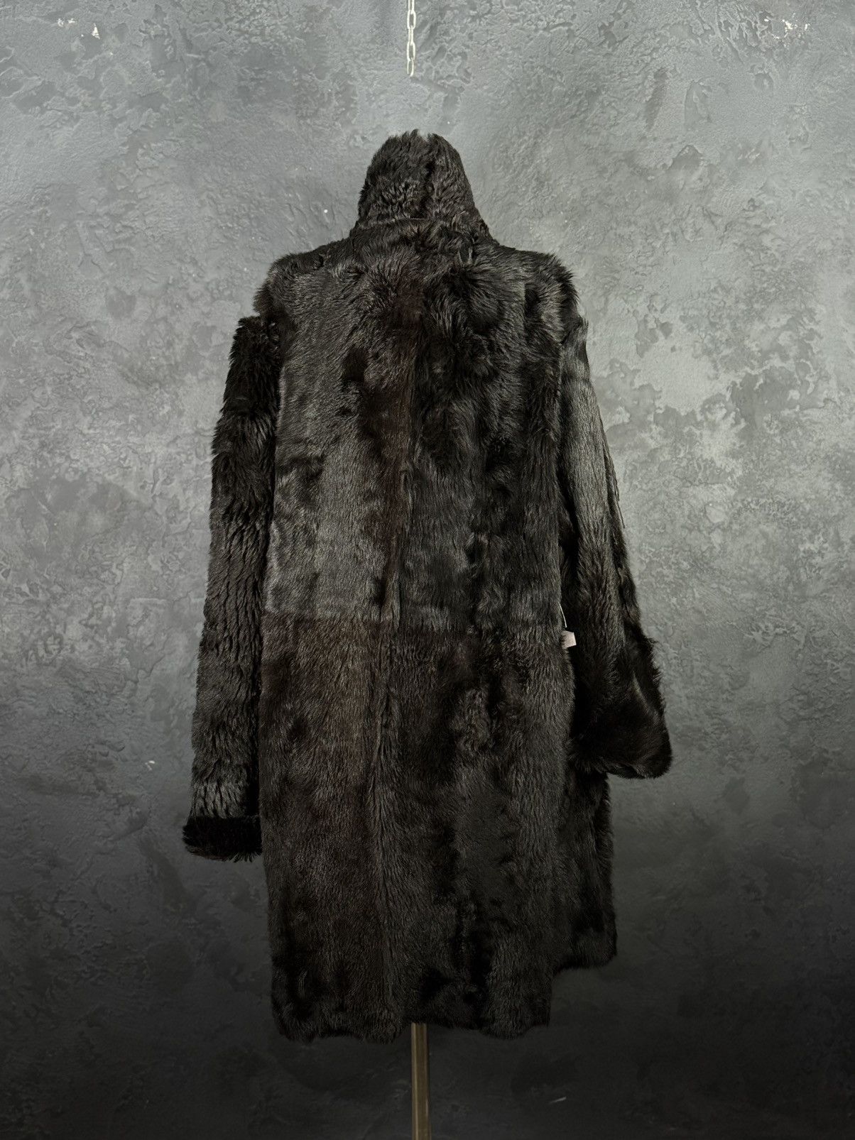 Max Mara Max Mara Shearling Sheepskin Coat Black Fur Made in Italy Size L / US 10 / IT 46 - 14 Thumbnail