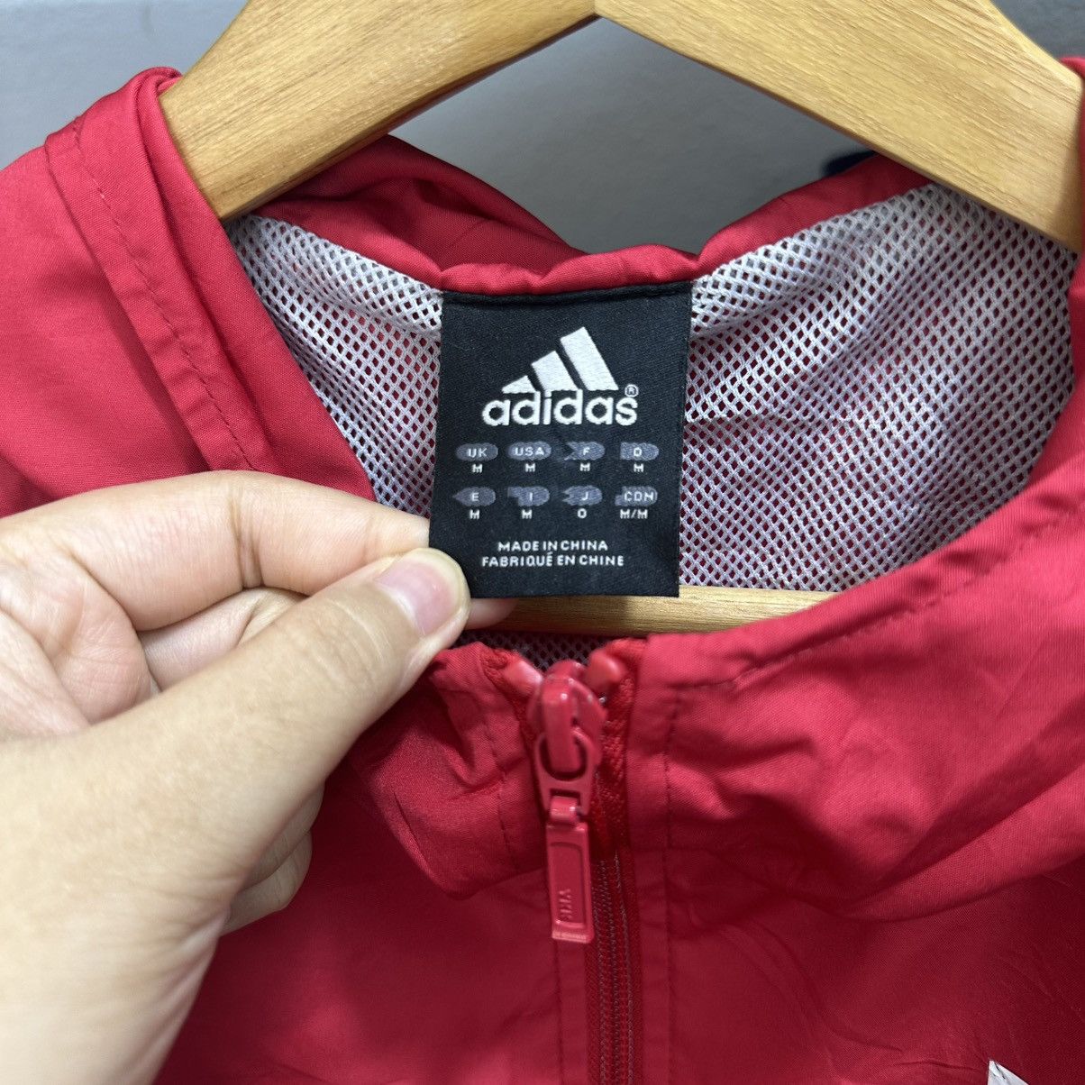 Adidas × Vintage Rare Adidas Japan Windbreaker Size US XL / EU 56 / 4 - 5 Thumbnail