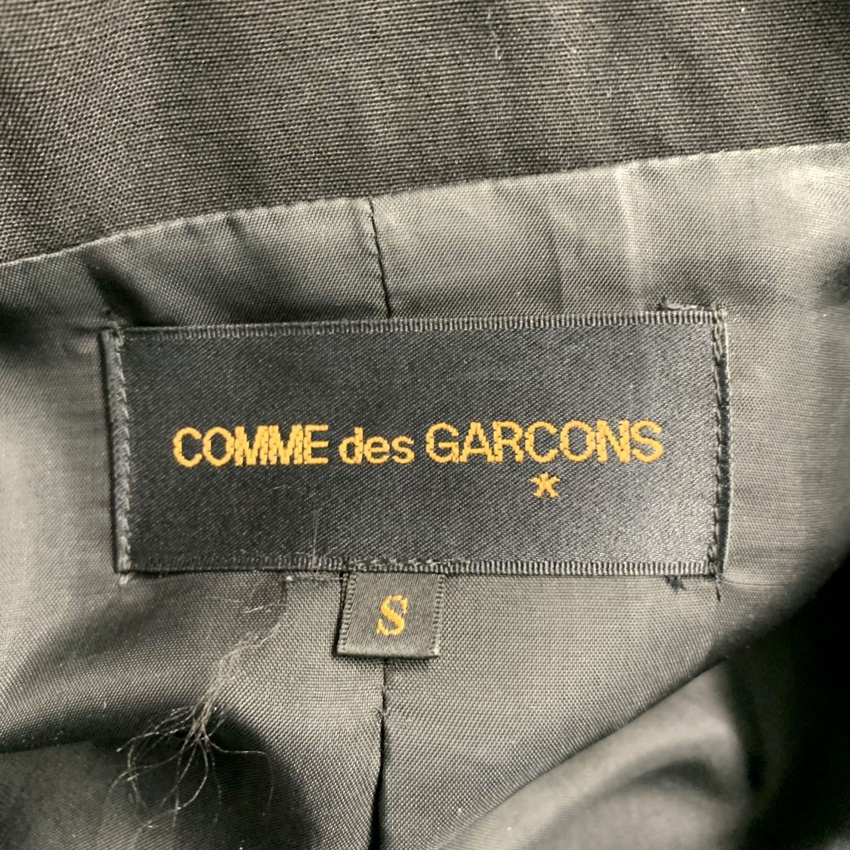 Comme des Garcons Girl COMME des GARCONS Size S Black Wool Lace Jacket Size S / US 4 / IT 40 - 4 Thumbnail