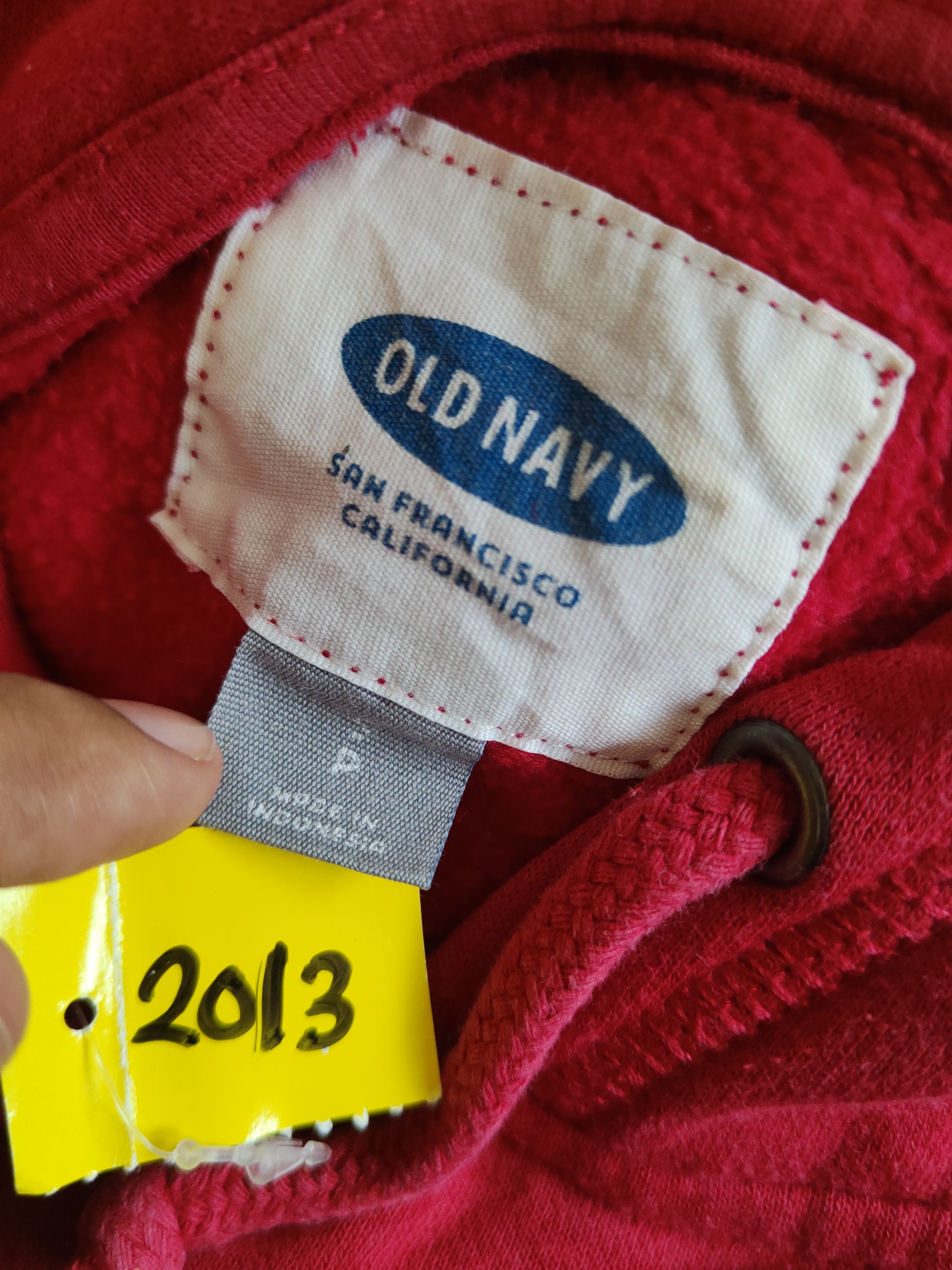 Old Navy DL Old Navy Red Hoodie Sweatshirts #2013 Size US S / EU 44-46 / 1 - 11 Thumbnail