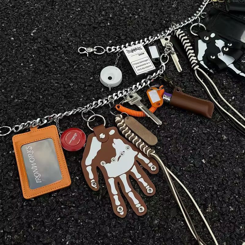 Other Outdoor Punk Skeleton Design Keychain Pants Chain Size ONE SIZE - 3 Thumbnail