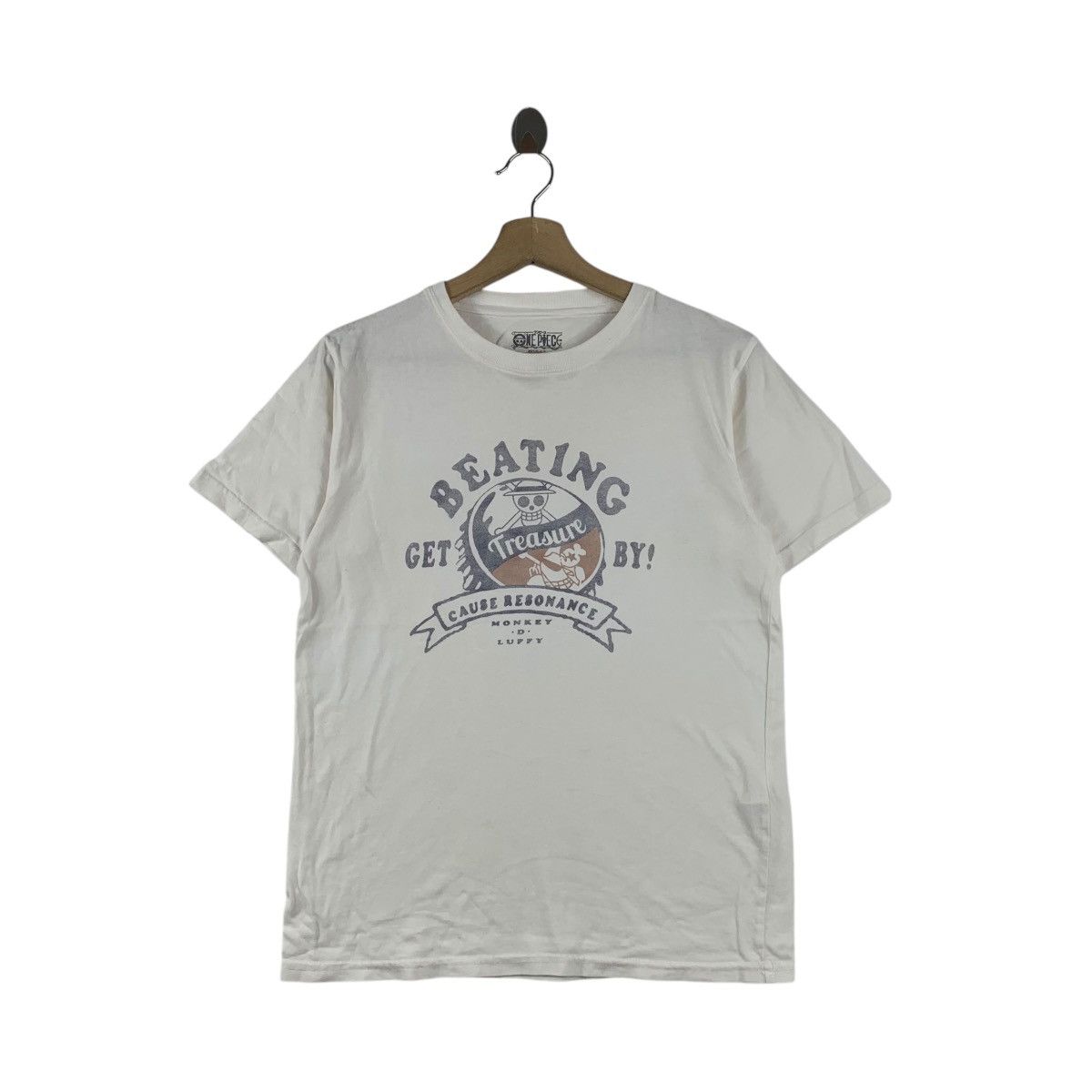 One Piece ONE PIECE ANIME Monkey D. Luffy Pirates Crew Tee Shirt Top Size S / US 4 / IT 40 - 1 Thumbnail