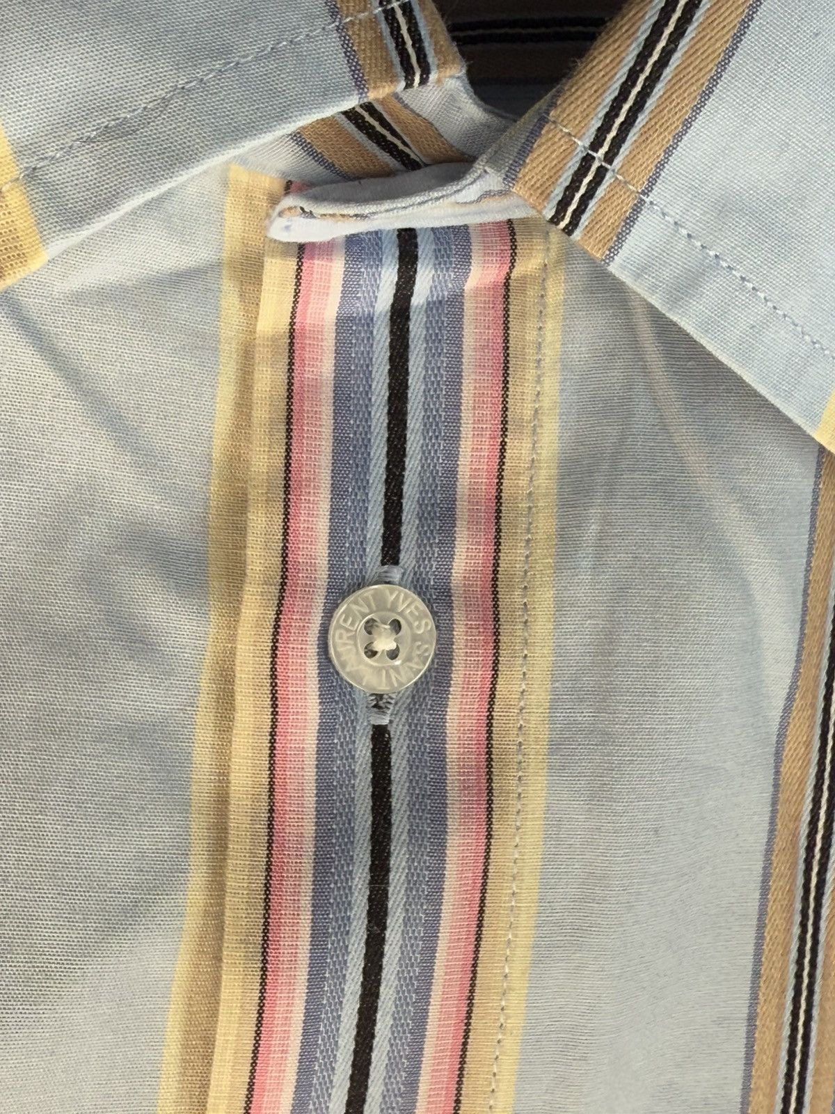 Yves Saint Laurent Multicolor YSL Shirt Summer Size US L / EU 52-54 / 3 - 3 Thumbnail