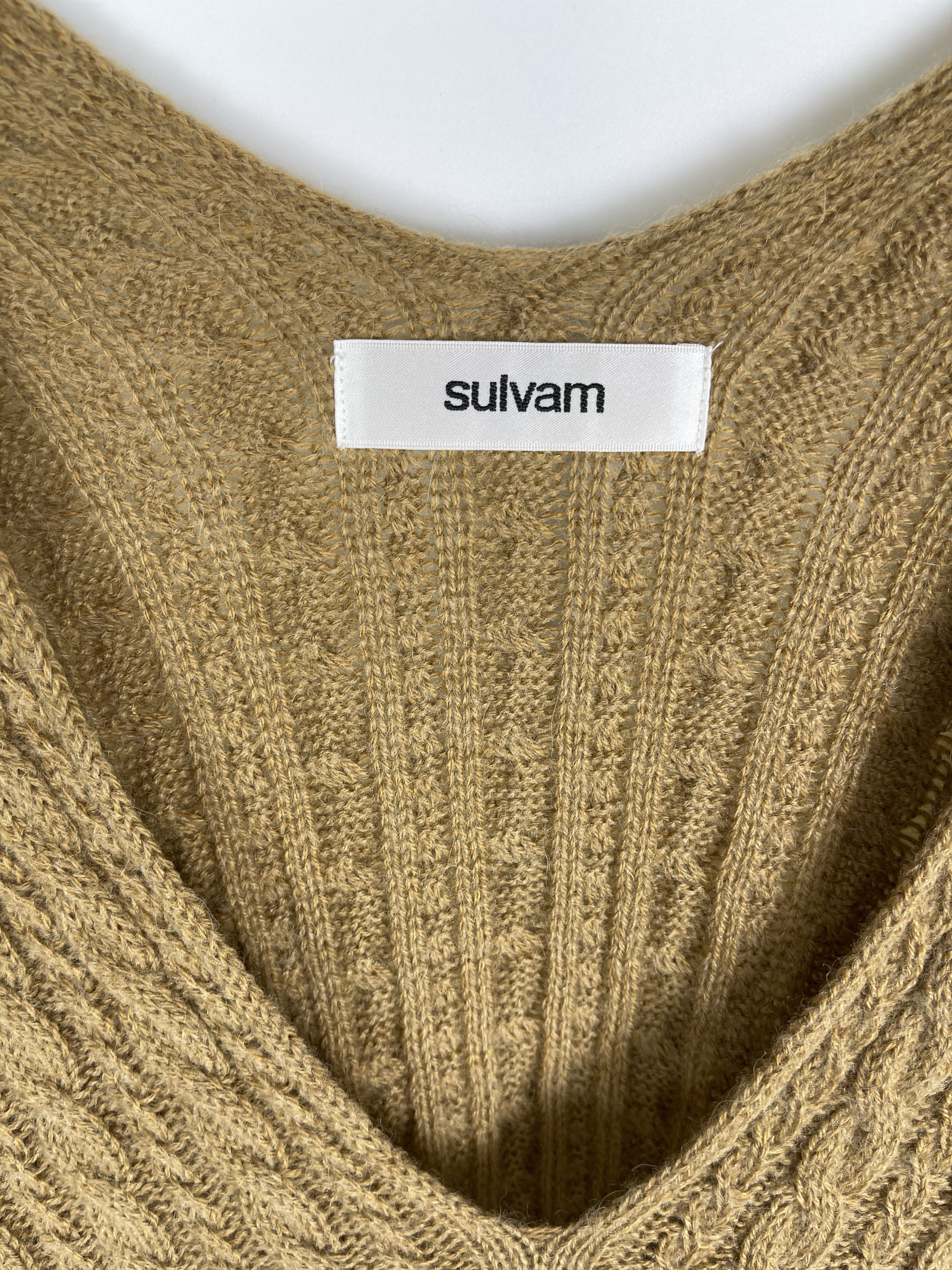 Sulvam Sulvam AW18 Alpaca V-neck Sweater Size US M / EU 48-50 / 2 - 4 Thumbnail