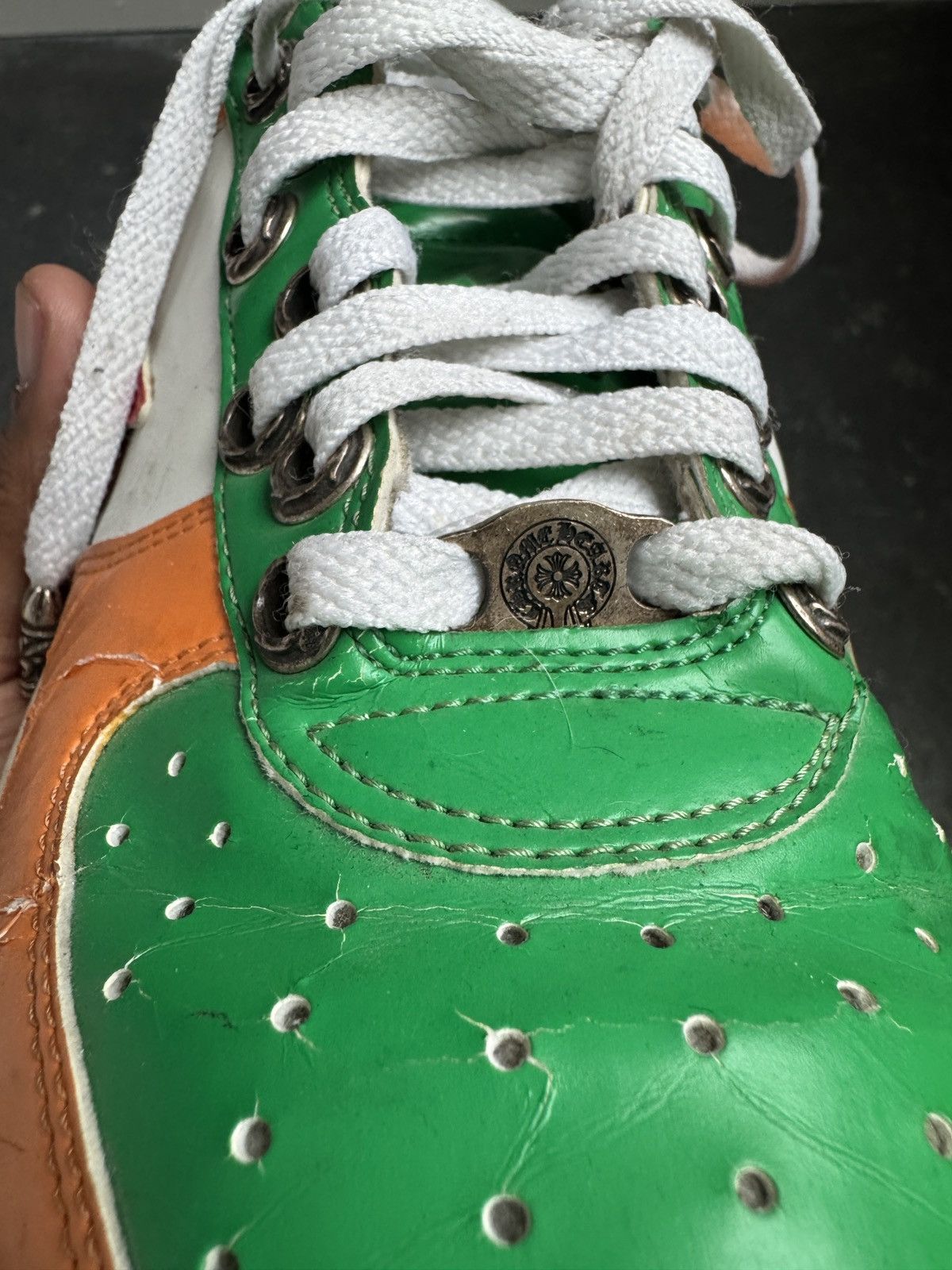Bape × Chrome Hearts Chrome Hearts X Bapesta Size US 11 / EU 44 - 6 Thumbnail