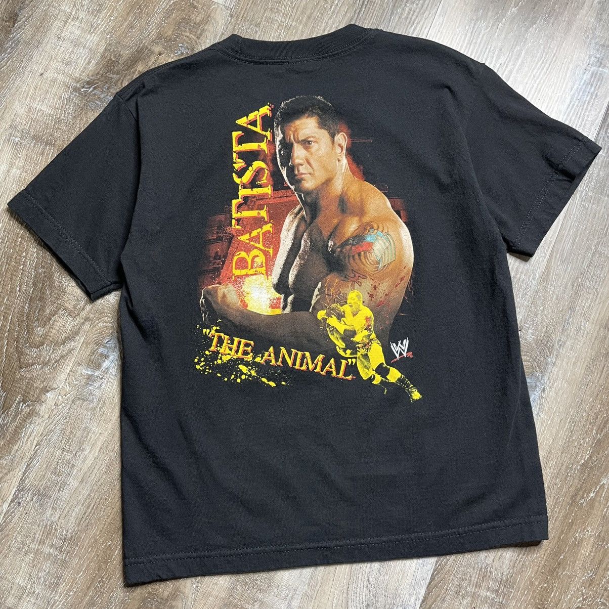 WWE BNWT WWE Dave Batista Vintage Tee Shirt Fits Womens Small Size S / US 4 / IT 40 - 1 Thumbnail