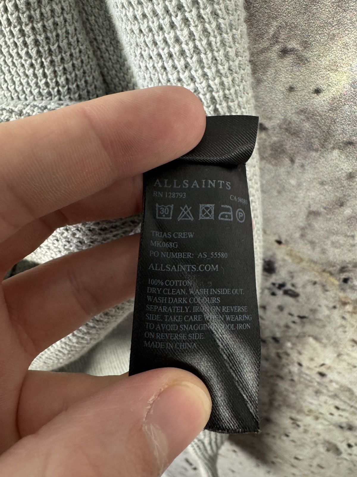 Allsaints × Other Allsaints Trias Crew Jamper Pullover Size Small Size US S / EU 44-46 / 1 - 8 Thumbnail