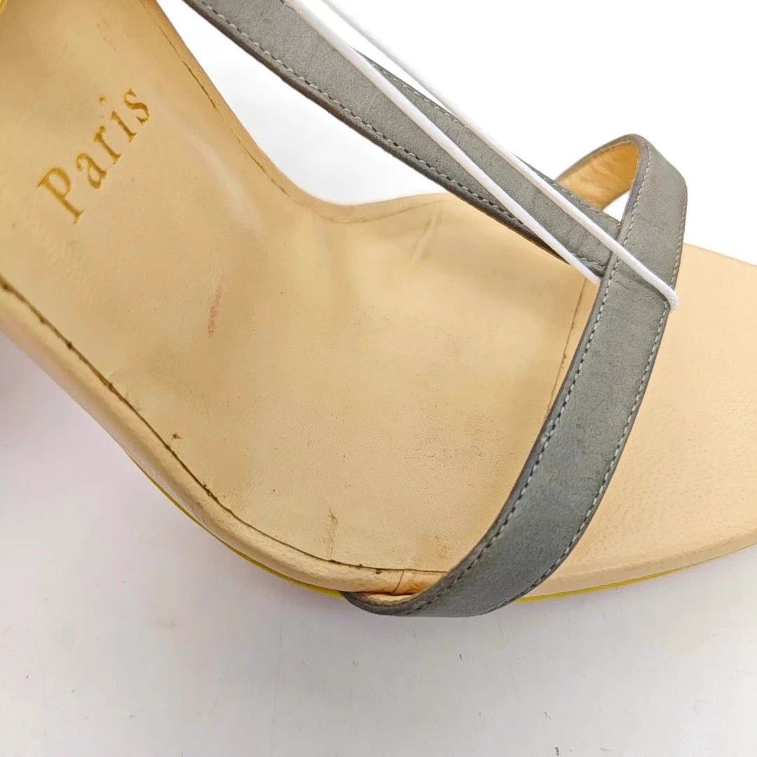 Christian Louboutin Christian Louboutin Red Sole Heeled Sandals 38 Size US 7 / IT 37 - 5 Thumbnail