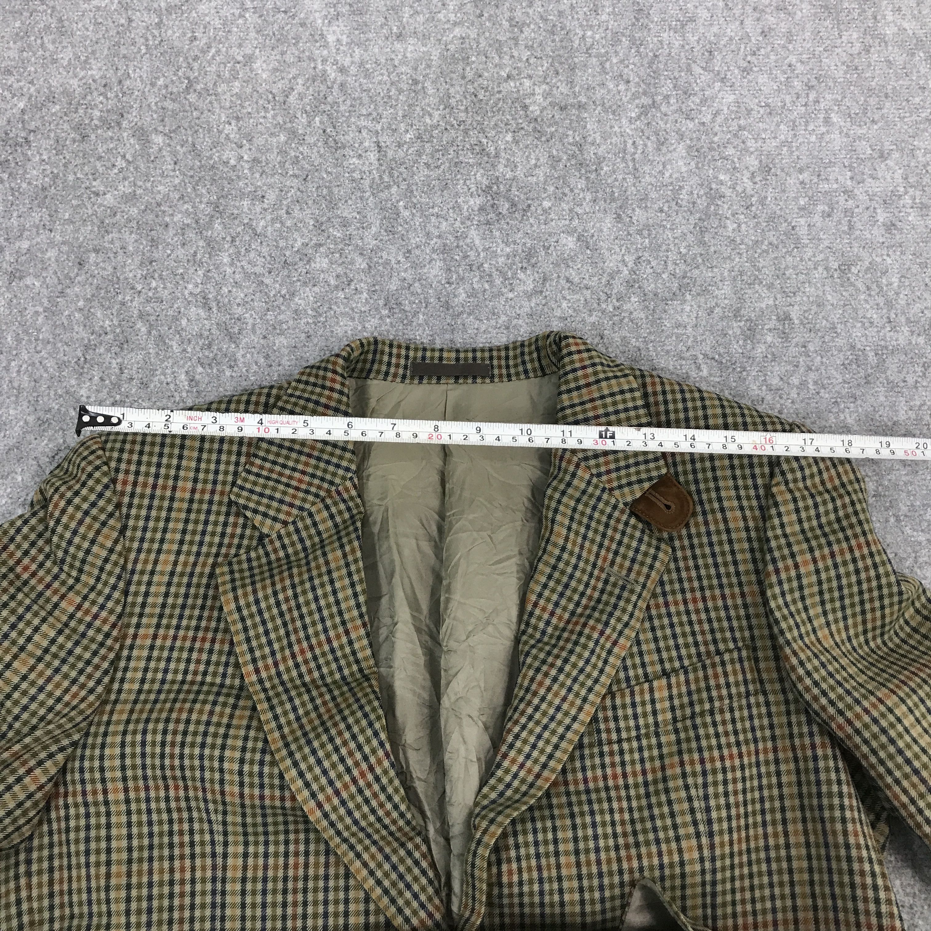 Burberry × Japanese Brand BURBERRYS FLANNEL BLAZER COAT JACKET Size US L / EU 52-54 / 3 - 9 Thumbnail