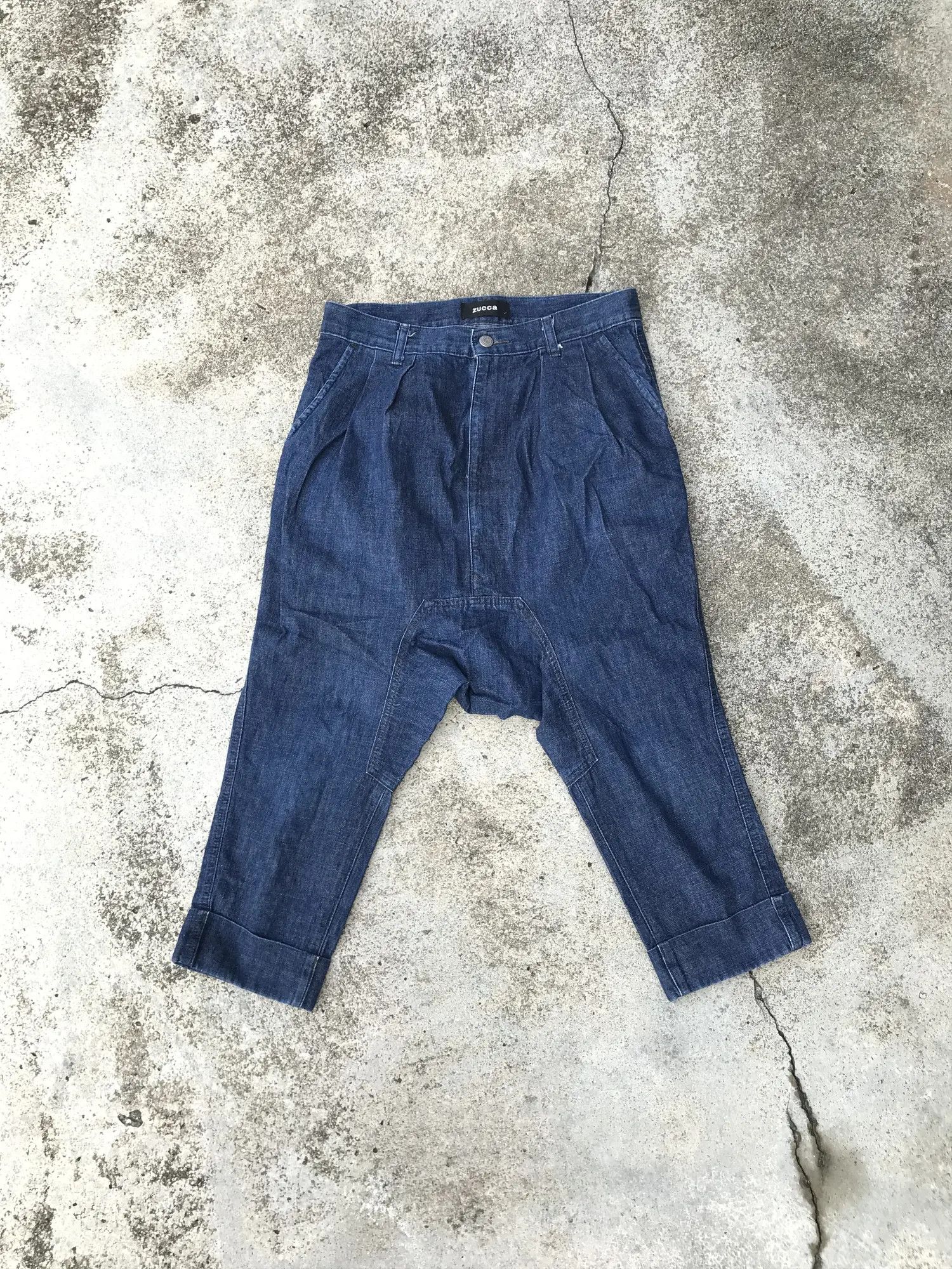 Issey Miyake Issey Miyake Double Pleated Denim Size US 31 - 4 Thumbnail