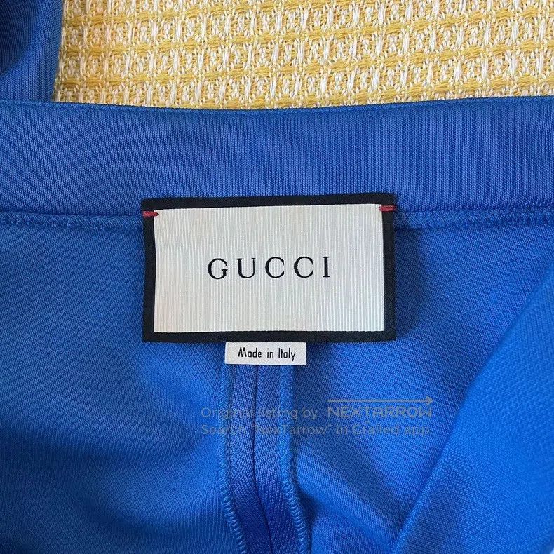 Gucci Gucci SizeS Black side striped casual trousers Size 42" / US 20 - 4 Thumbnail