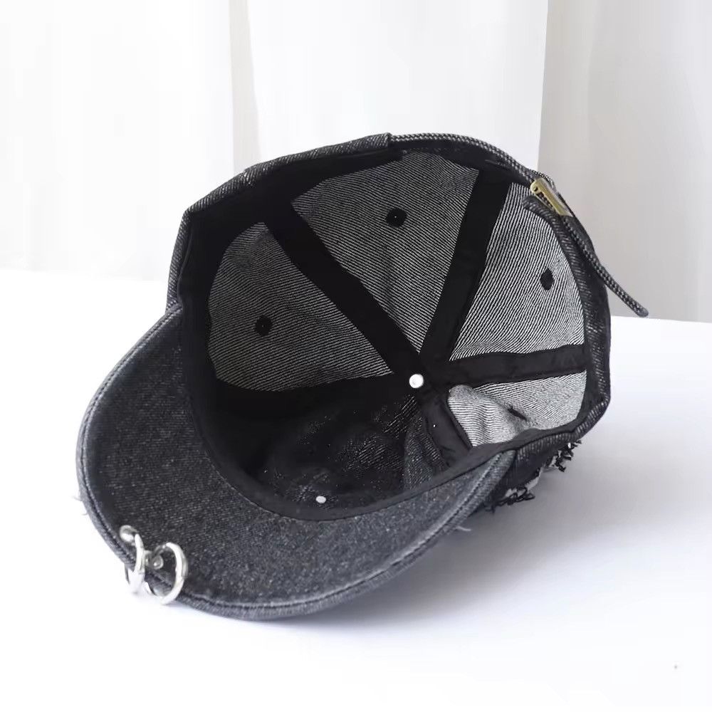 Vintage Rabbit Ears Jeans Baseball Hat Size ONE SIZE - 7 Thumbnail
