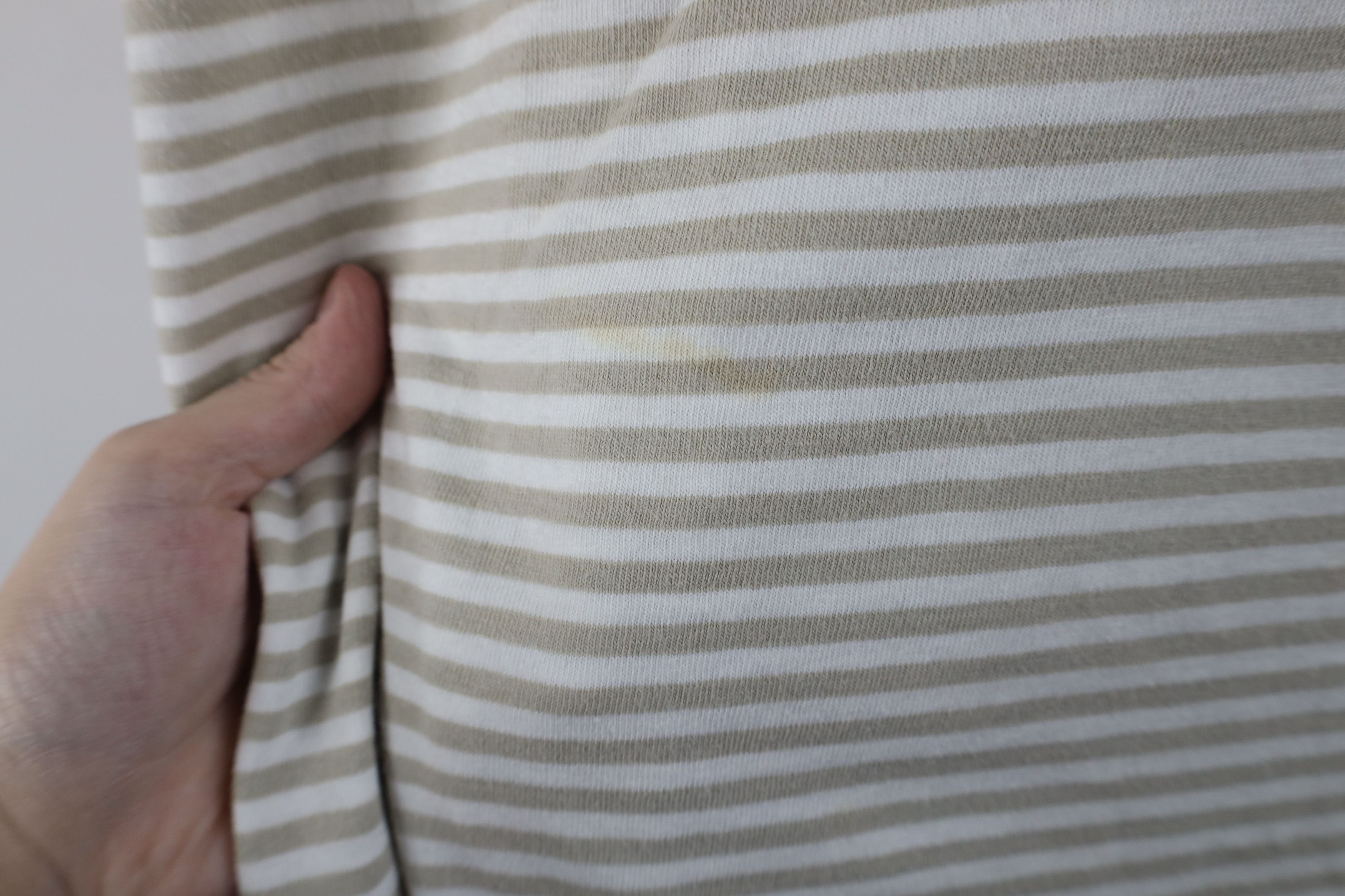 Vintage Vintage 90s Streetwear Blank Striped Short Sleeve T-Shirt Size 3XL / US 20-22 - 5 Thumbnail