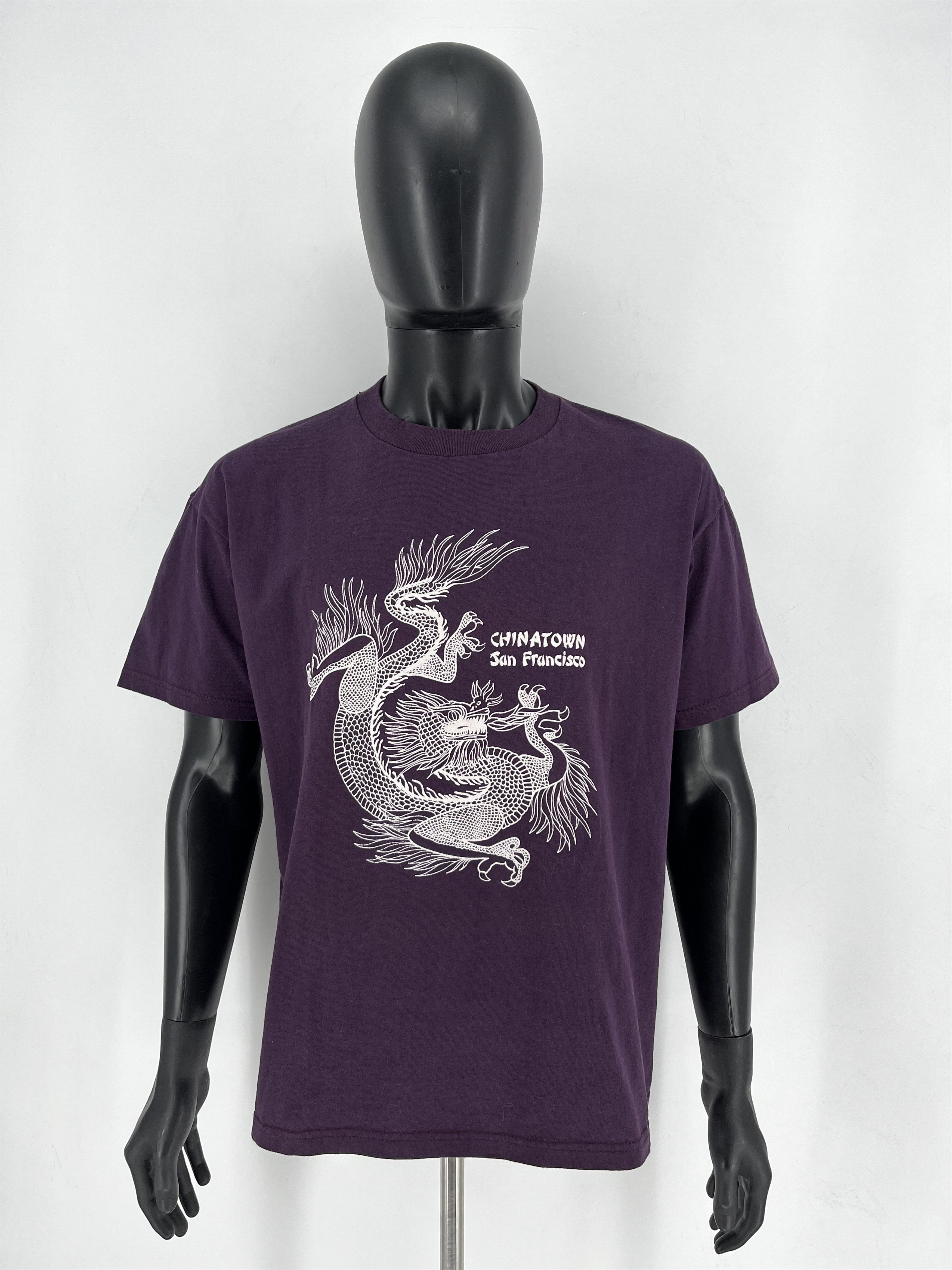 Other Vintage Y2k Washed AvantGarde Tribal Tee Dragon Streetwear L Size US L / EU 52-54 / 3 - 3 Thumbnail