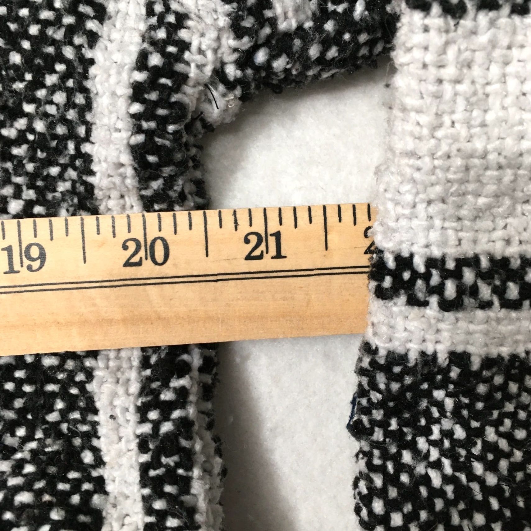 Vintage VINTAGE Hoodie Pullover Mens M Black White Drug Rug Hippie Baja Poncho Hooded Geometric 80s Mens Size US M / EU 48-50 / 2 - 3 Thumbnail