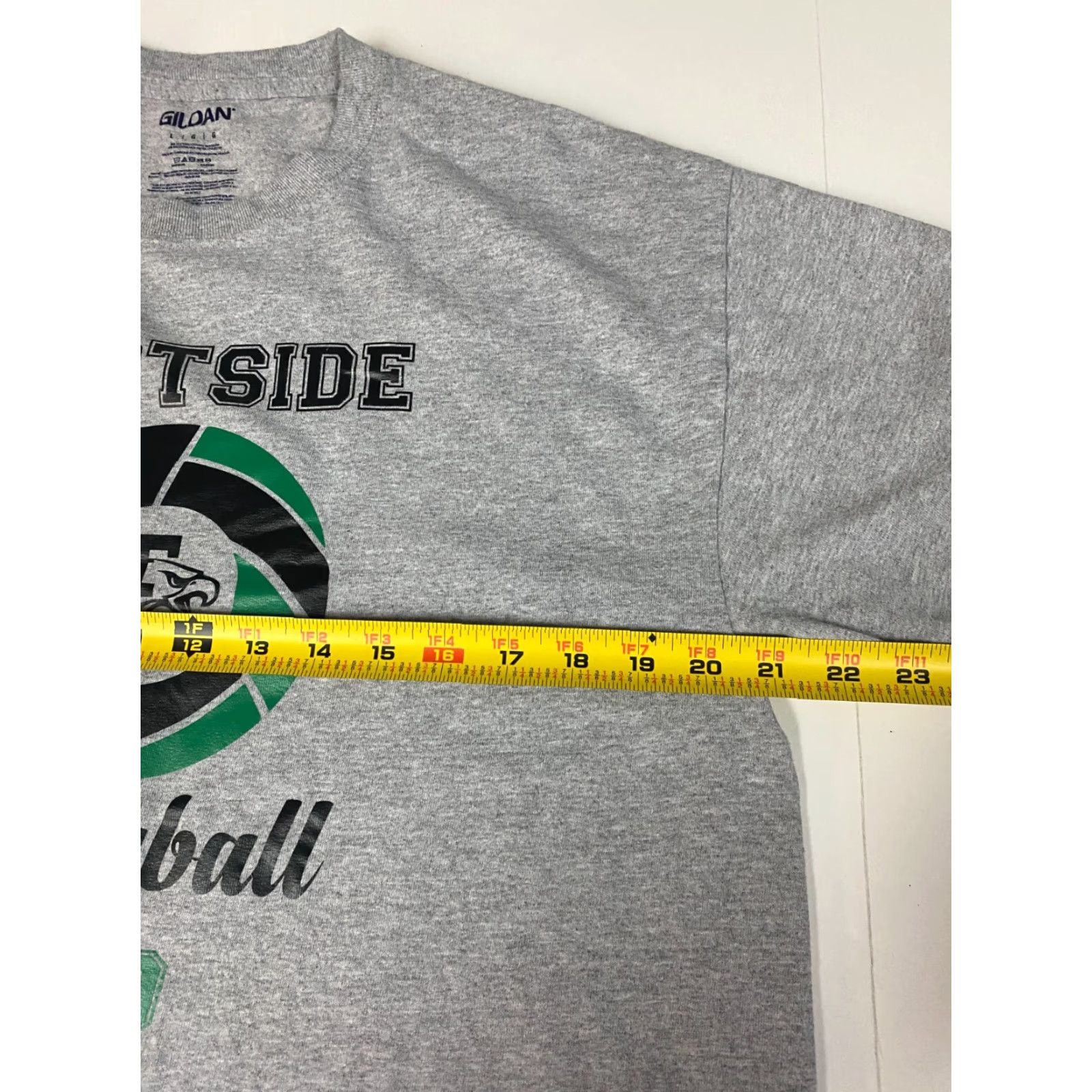 Gildan **Dad Mens Gildan Gray Short Sleeve T-Shirt Large** User: **Gildan Mens Dad Gray Short Sleeve T-Shirt Large** Size US L / EU 52-54 / 3 - 5 Thumbnail