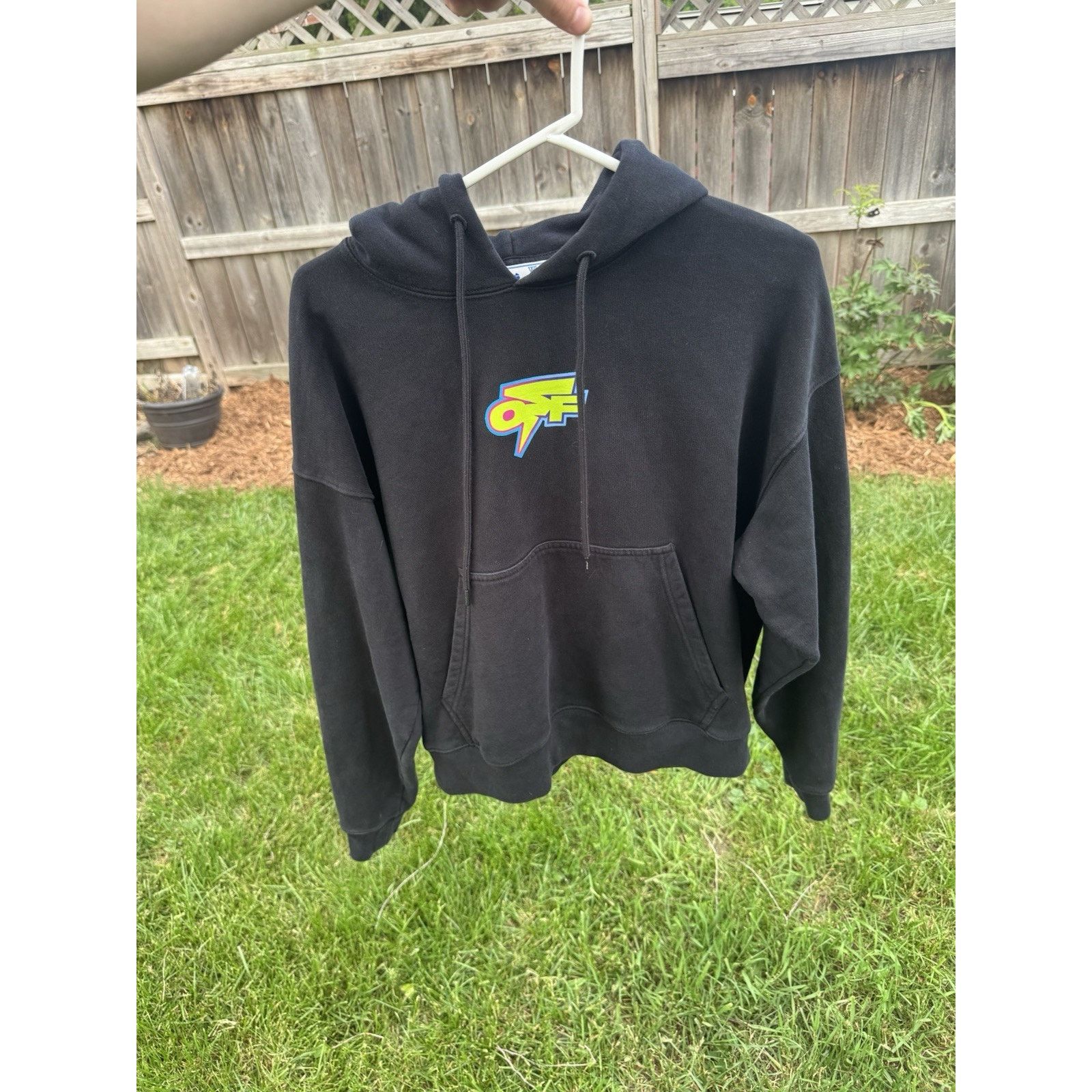 Off-White Off-White Thunder Hoodie Size Extra Small Fits Small-Medium Size US XS / EU 42 / 0 - 1 Thumbnail