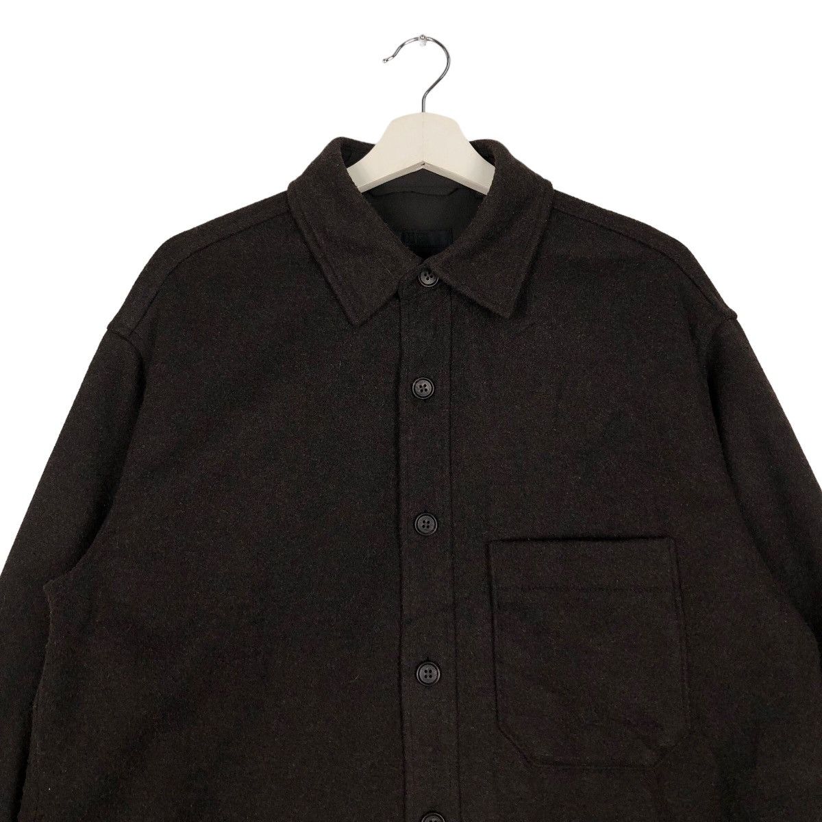 Japanese Brand 🔥Vtg Wool Chore Work Jacket Uniqlo Japan Issey Miyake Size US L / EU 52-54 / 3 - 3 Thumbnail