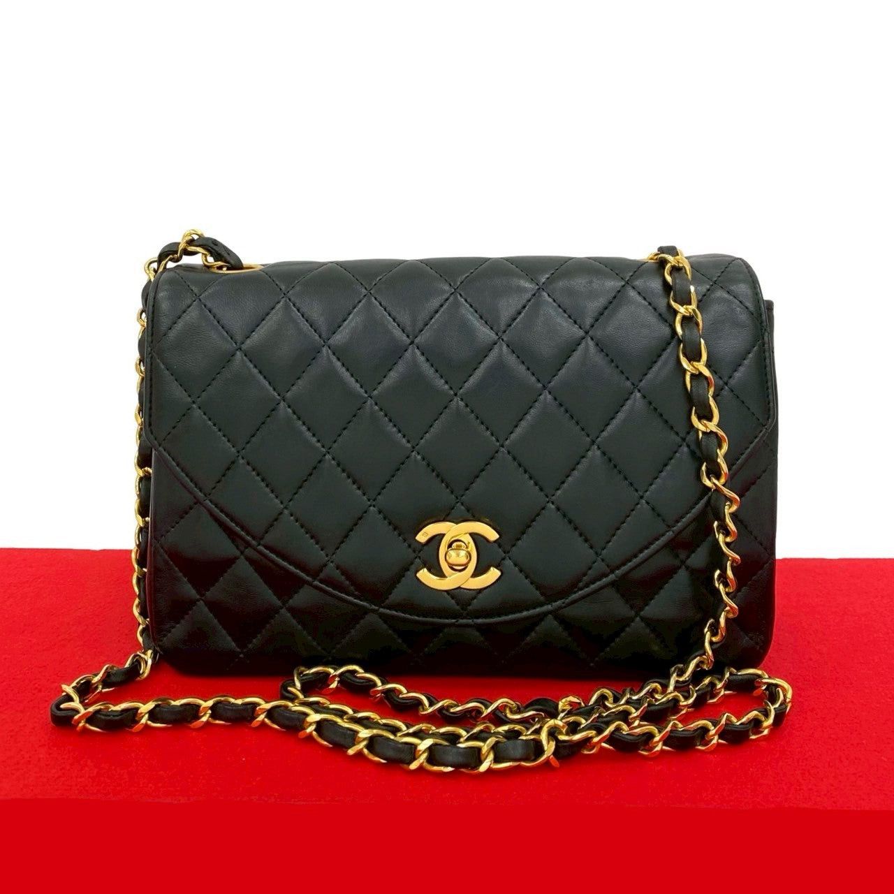 Chanel Chanel Shoulder Bag Black Leather Size ONE SIZE - 1 Thumbnail