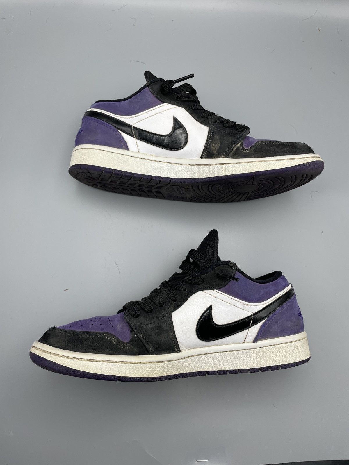 Jordan Brand × Nike Jordan 1 Low Court Purple 8.5M Size US 8.5 / EU 41-42 - 3 Thumbnail